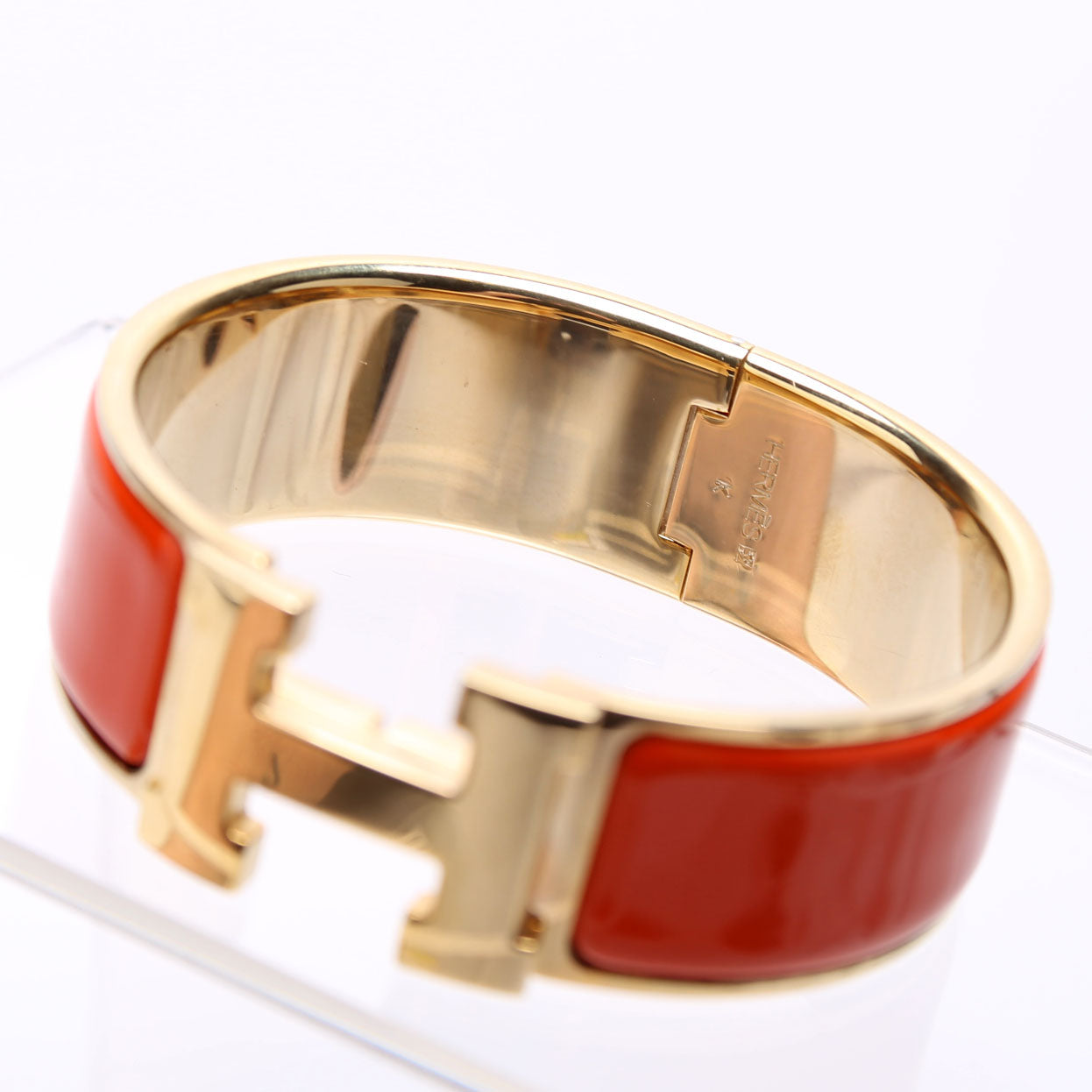 Hermes Clic Clac Wide PM Orange