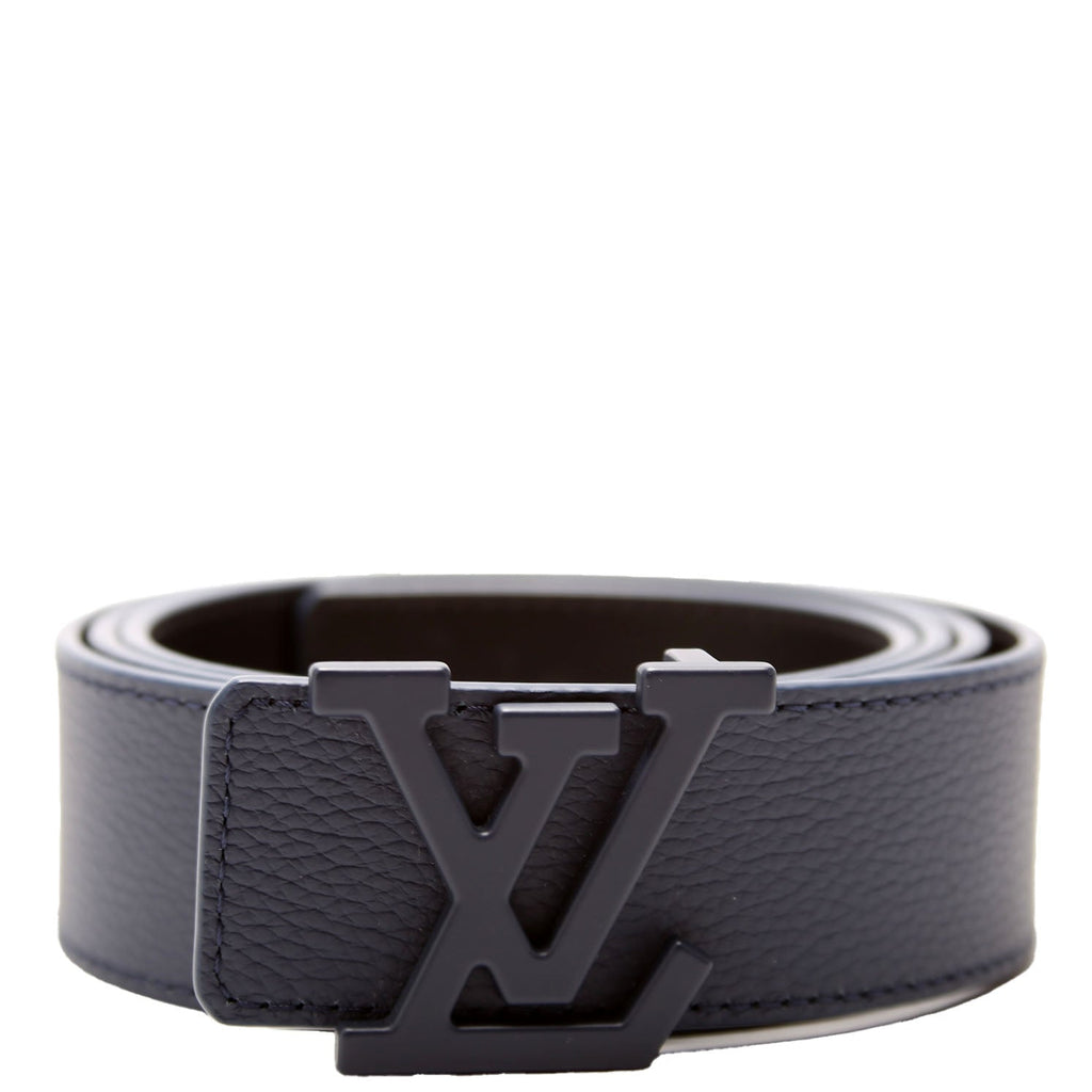 LV Aerogram 35MM Reversible Belt Size 95/38 Black/Blue