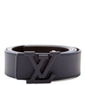 LV Aerogram 35MM Reversible Belt Size 95/38 Black/Blue