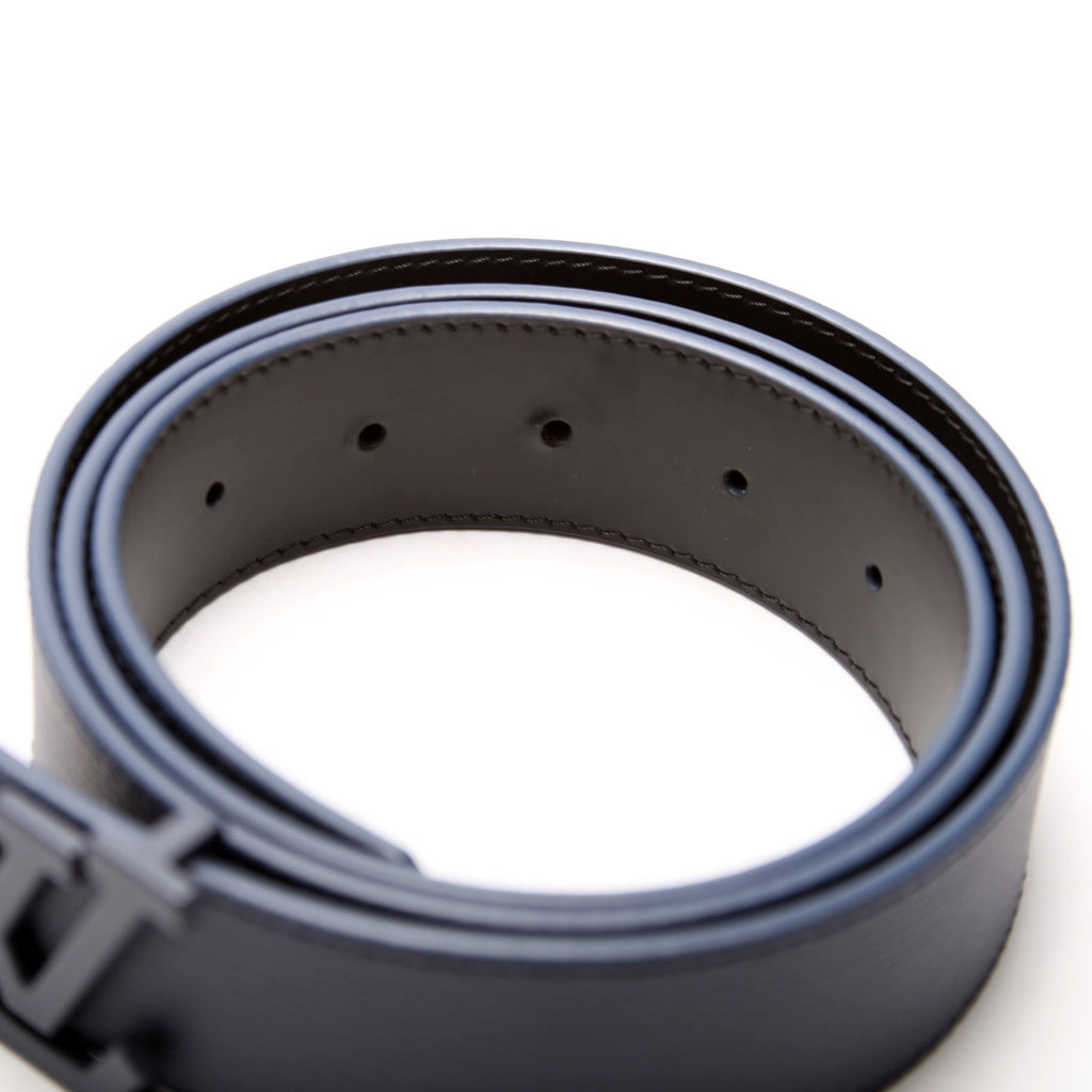 LV Aerogram 35MM Reversible Belt Size 95/38 Black/Blue