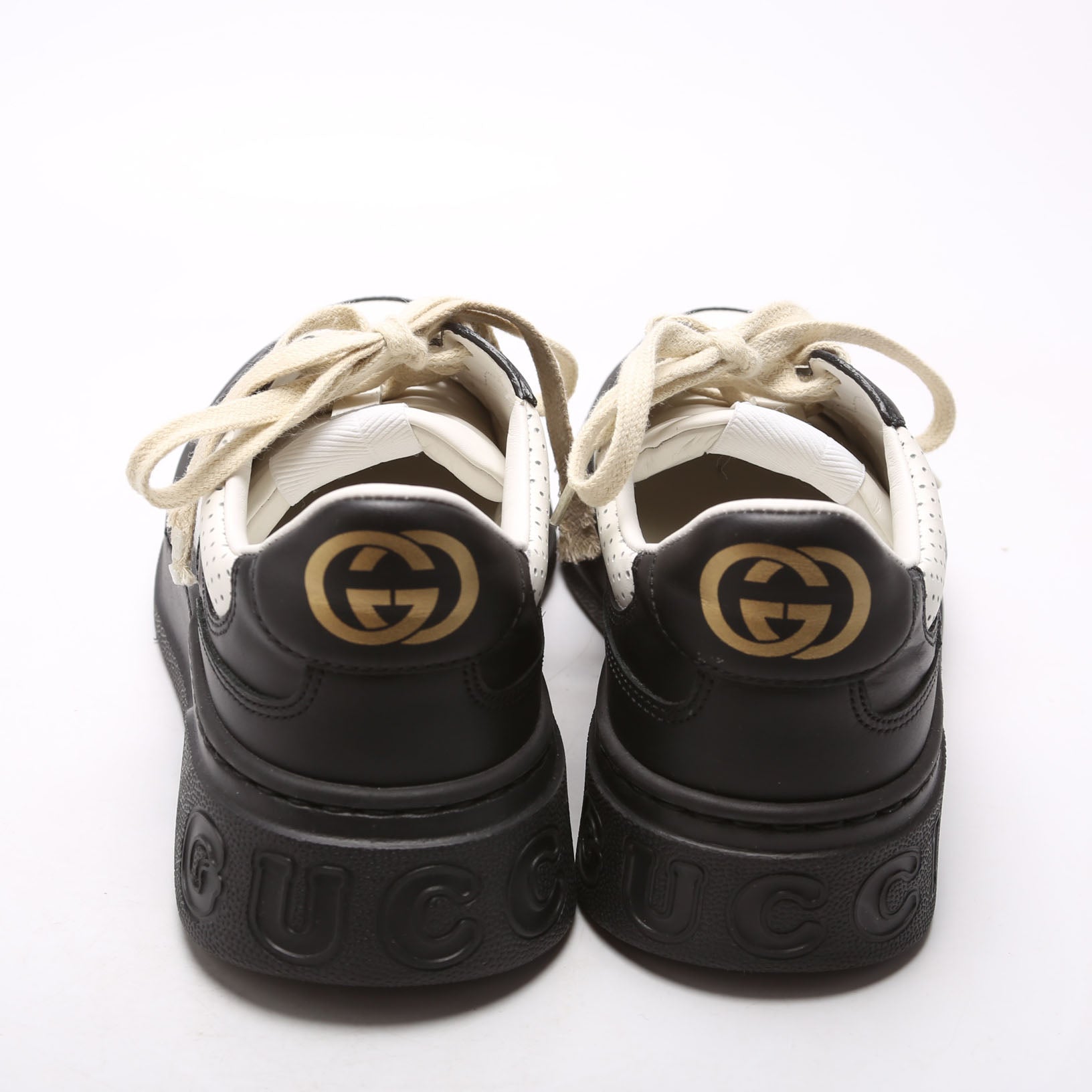 GG Chunky Leather Sneakers Size 38