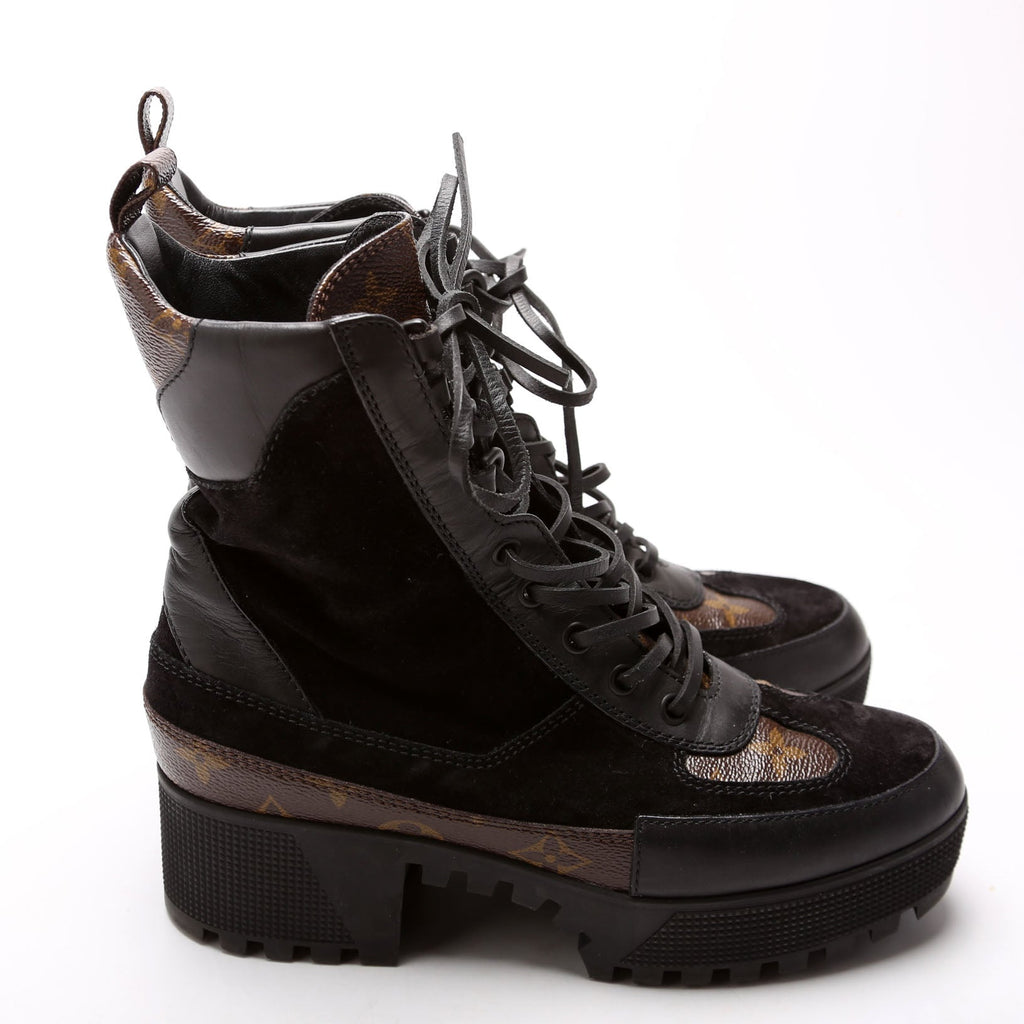 Laureate Desert Ankle Catogram Boots Size 38