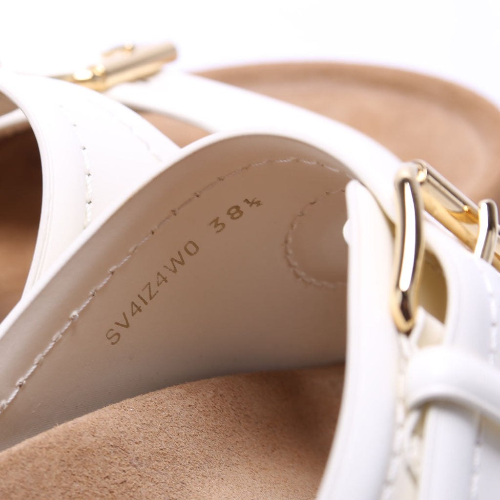 Anywhere Dual Buckle Slide Sandals Size 38.5