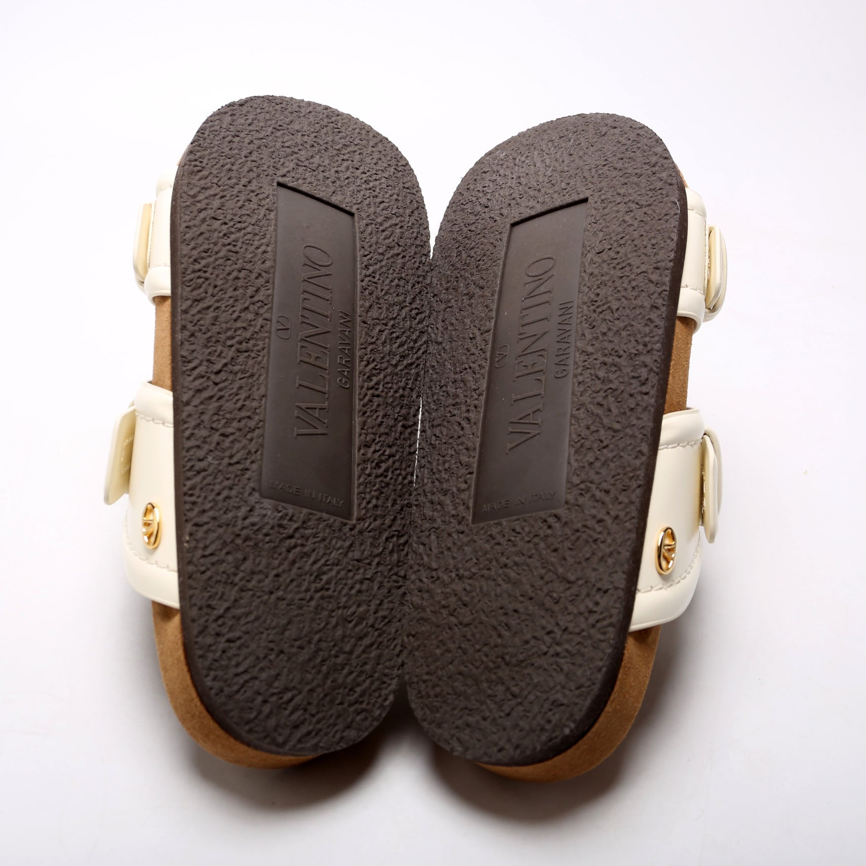 Anywhere Dual Buckle Slide Sandals Size 38.5