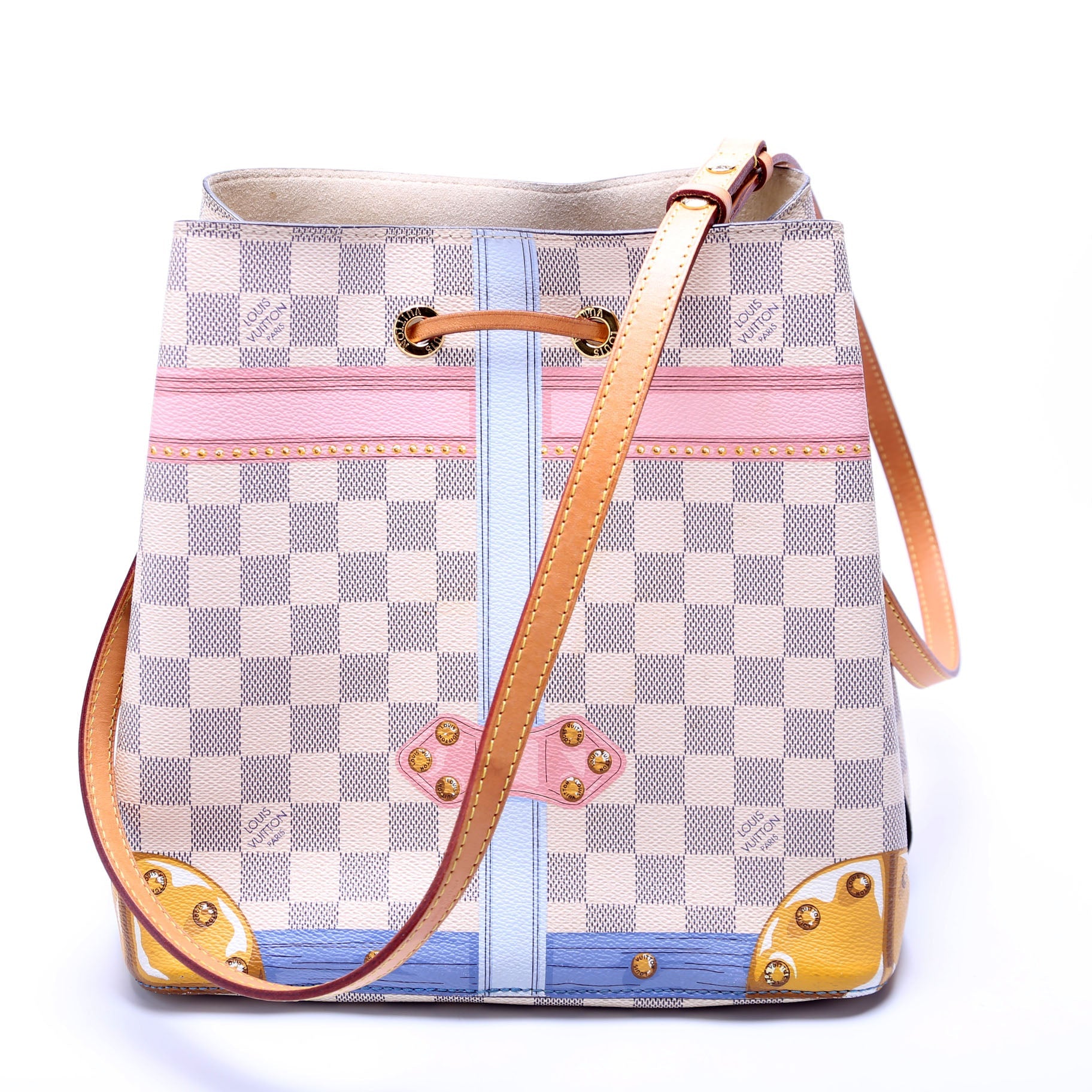 Neonoe Summer Trunks Damier Azur