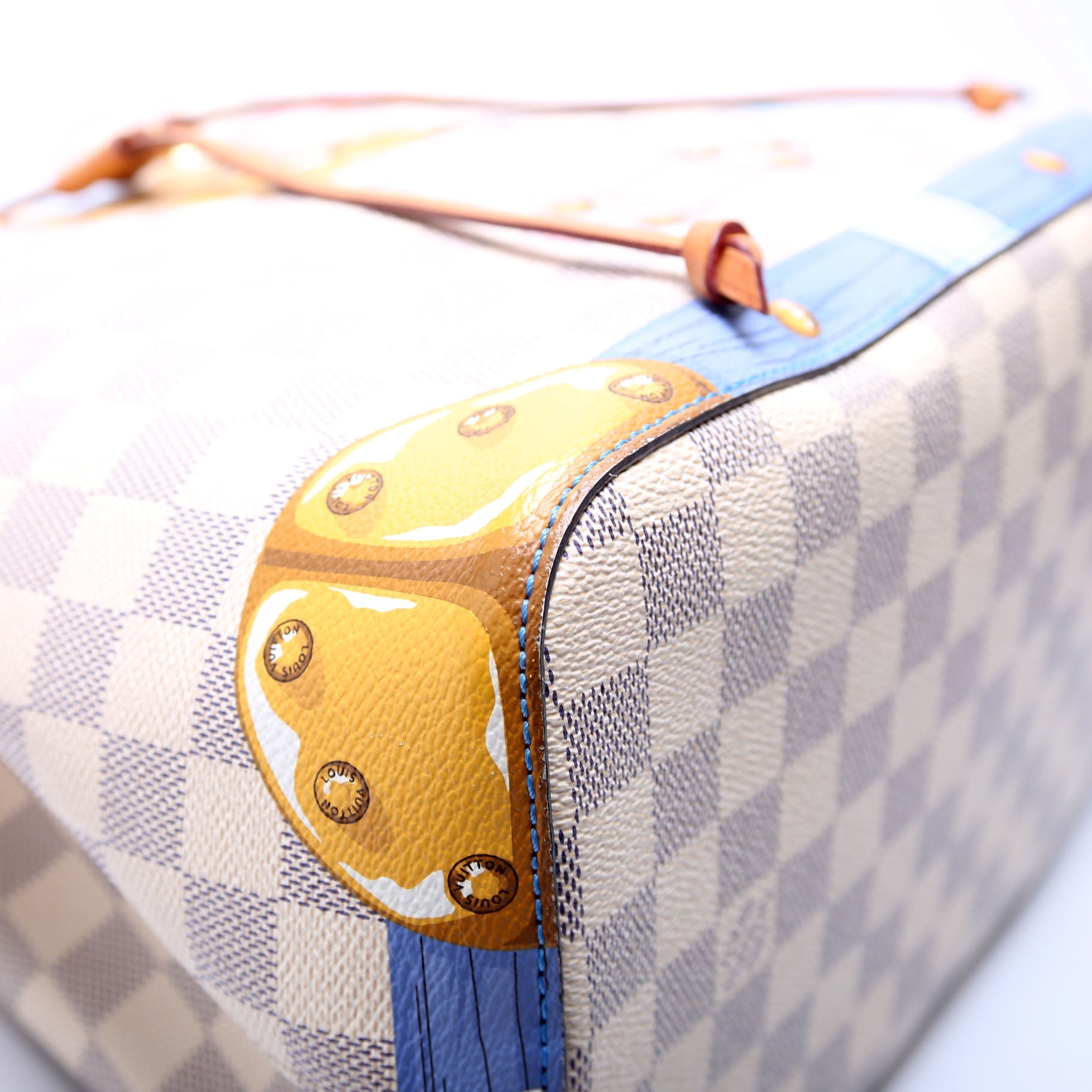 Neonoe Summer Trunks Damier Azur