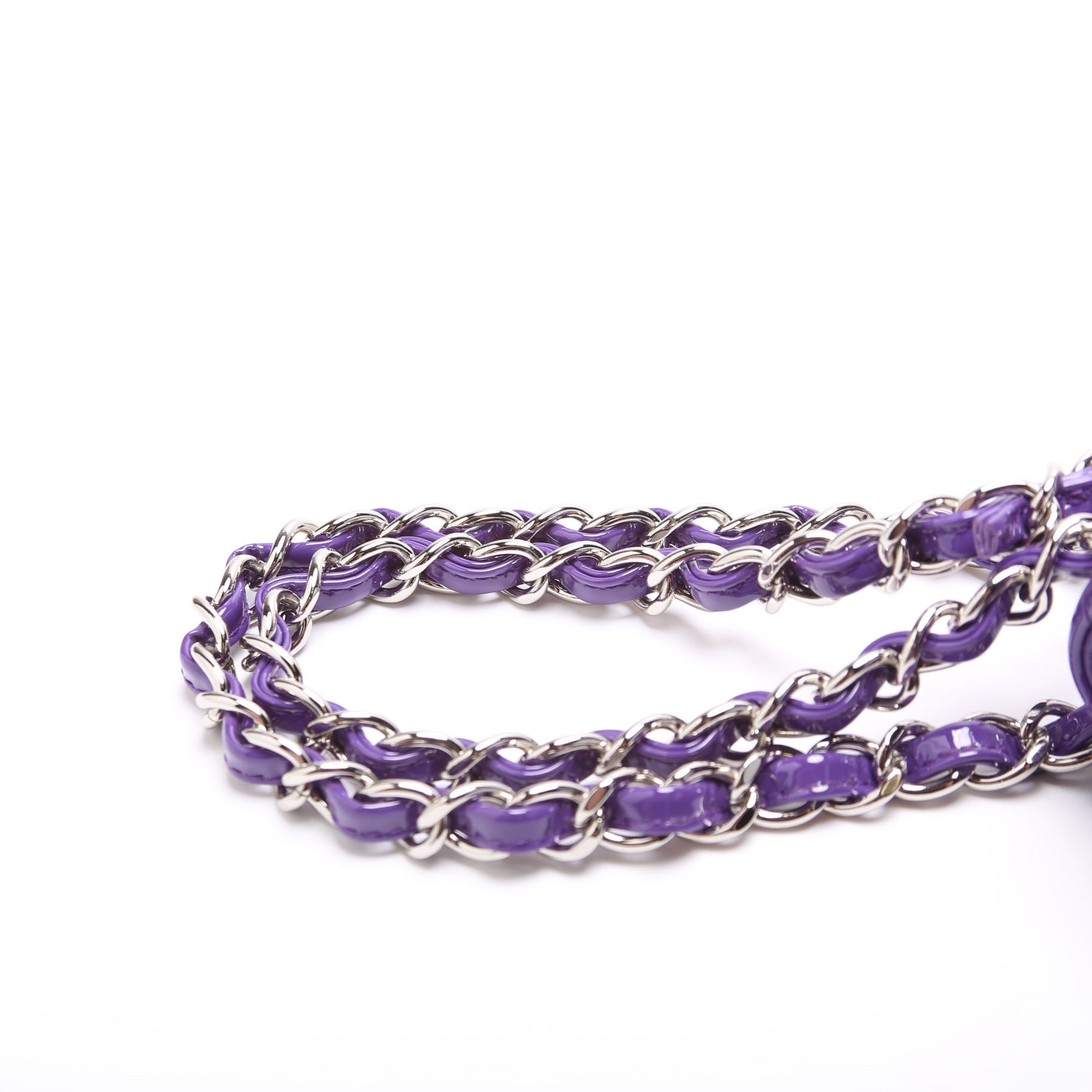 Classic Flap Jumbo Patent 21M Purple