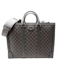 724665 GG Supreme Ophidia Large Tote Bag Grey