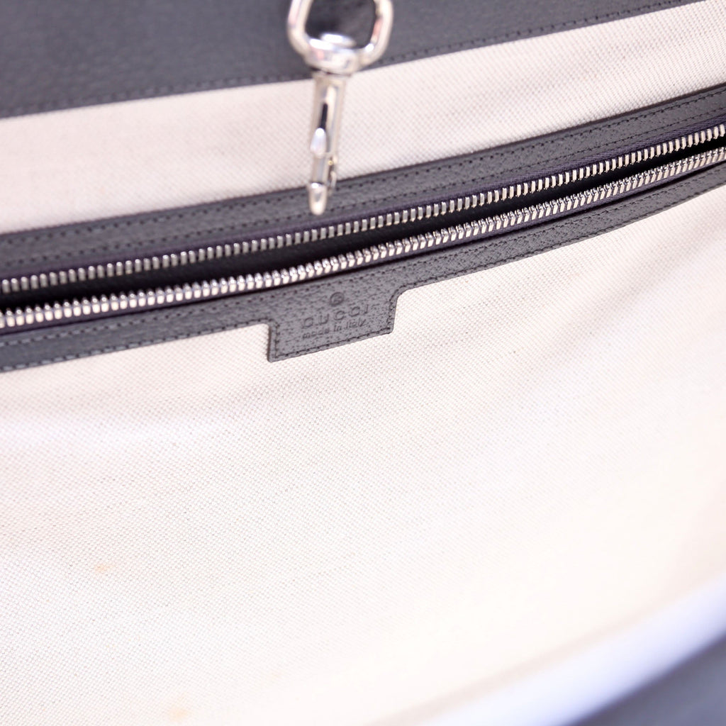 724665 GG Supreme Ophidia Large Tote Bag Grey