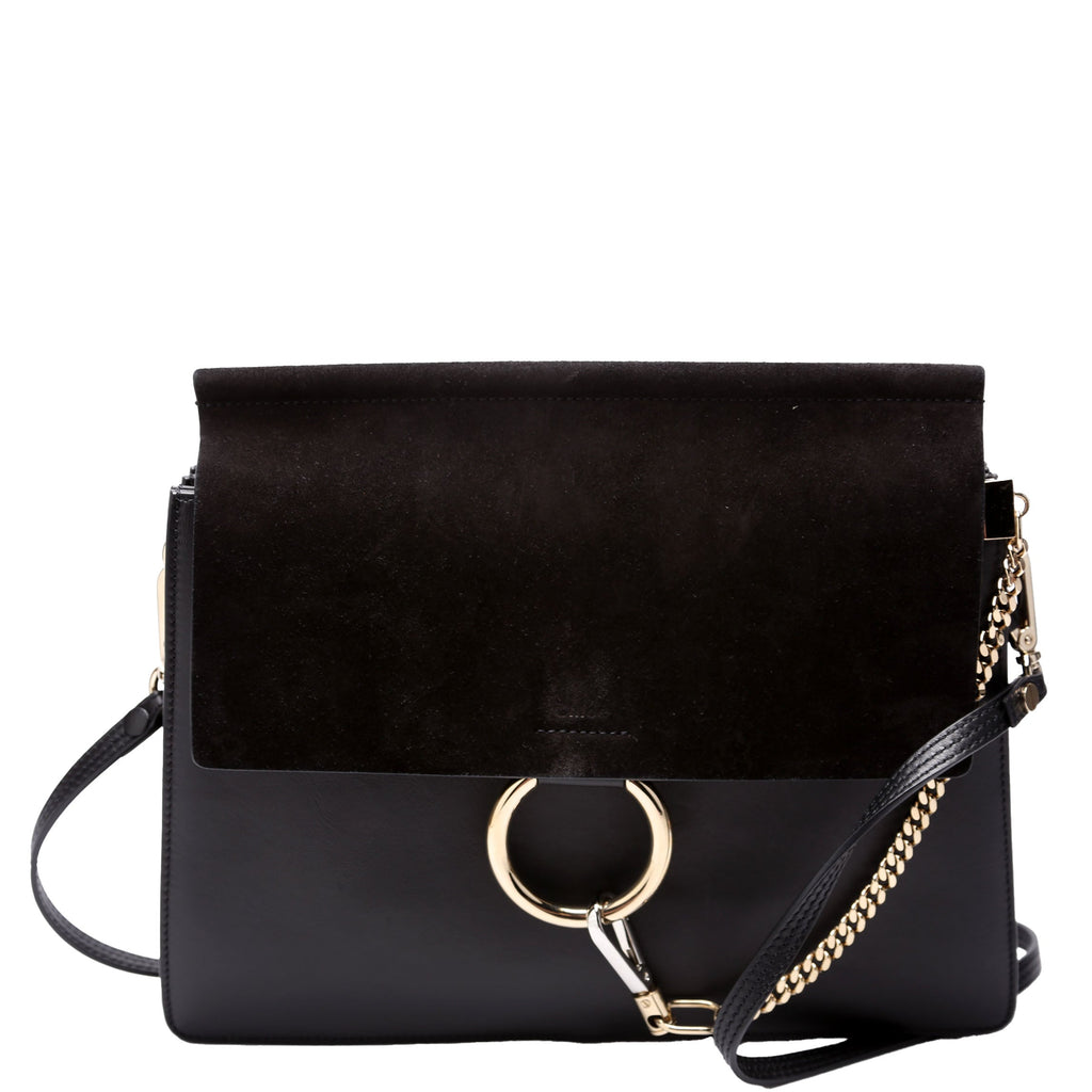 Faye Shoulder Bag Medium Black