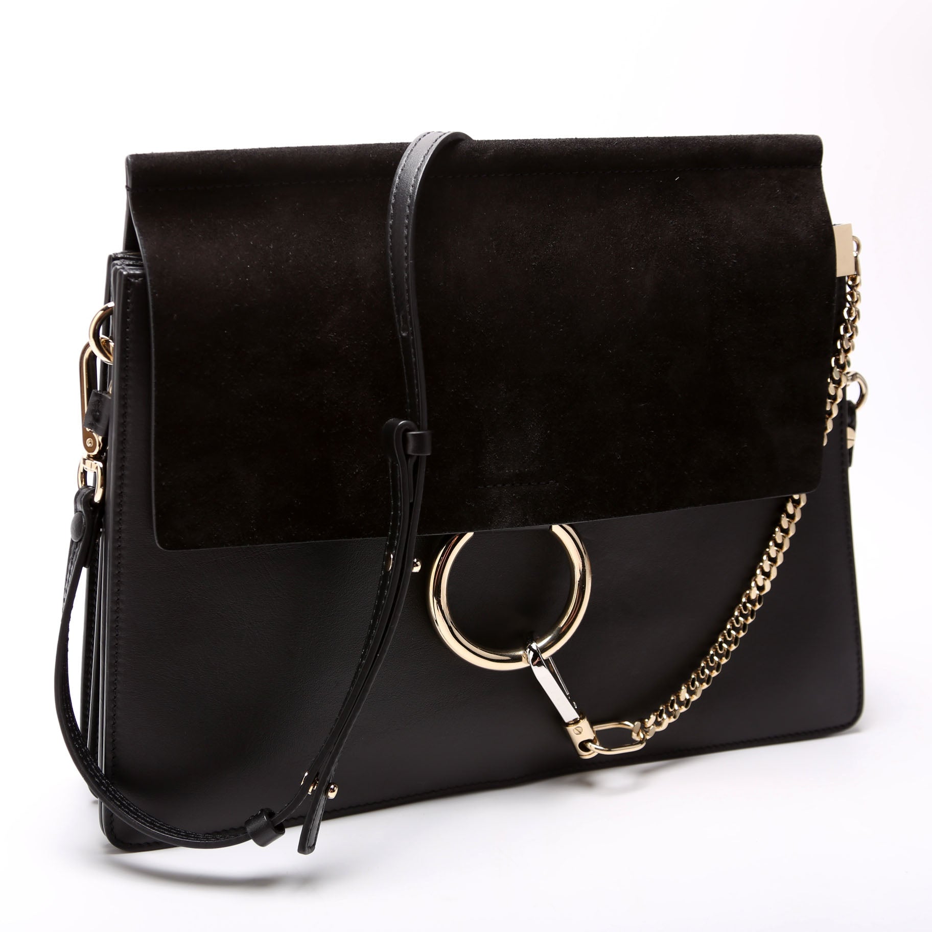 Faye Shoulder Bag Medium Black
