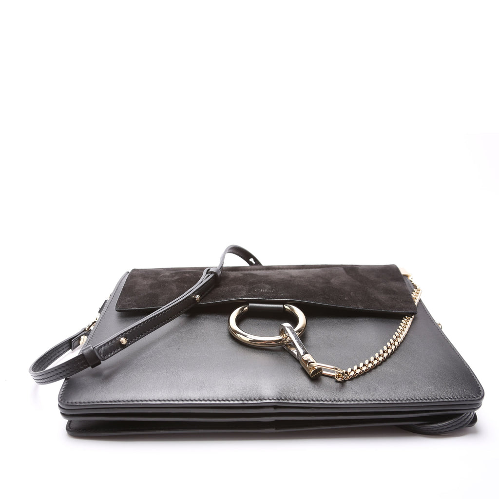 Faye Shoulder Bag Medium Black