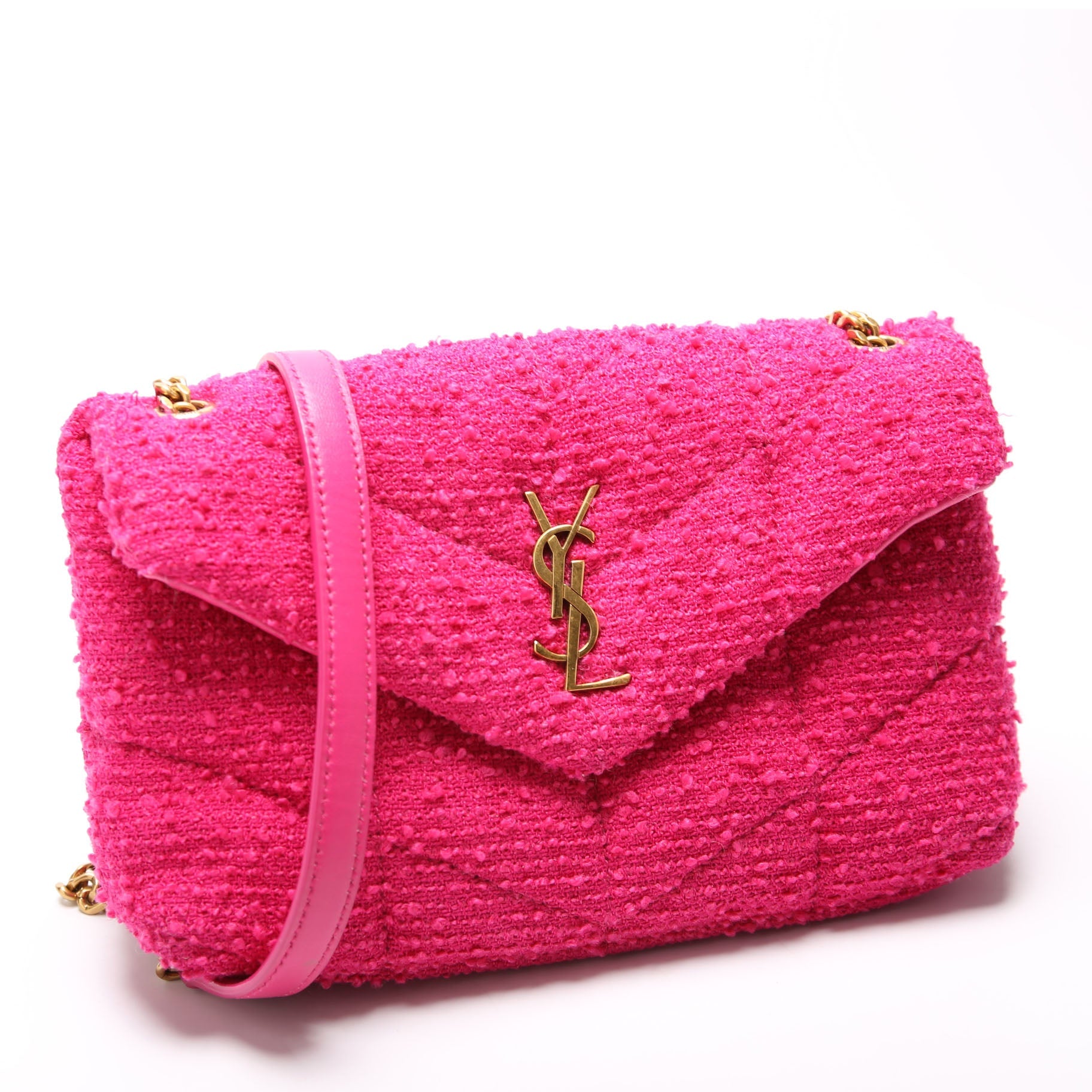 LouLou Puffer Toy Tweed 620333 Pink