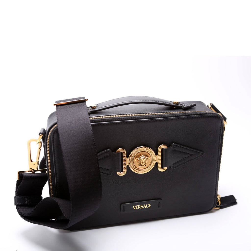 Biggie Top Handle Messenger Black