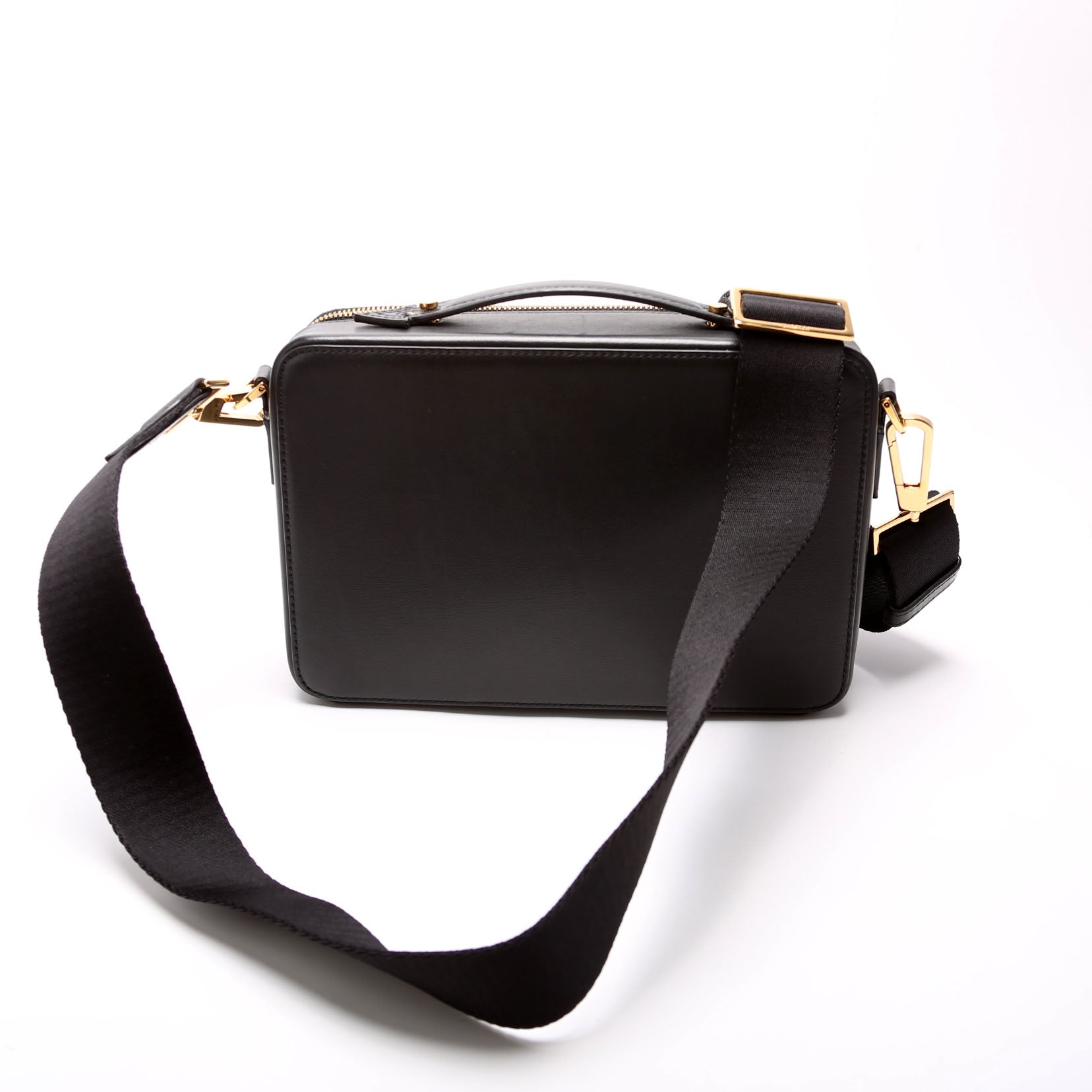 Biggie Top Handle Messenger Black