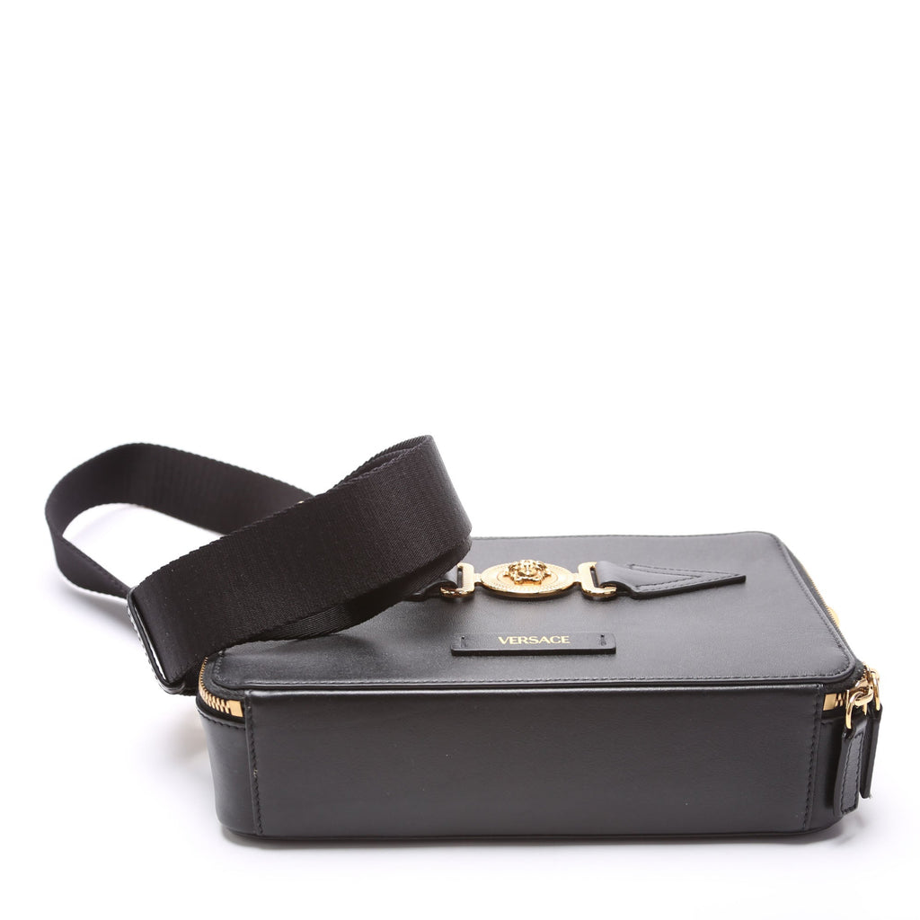 Biggie Top Handle Messenger Black