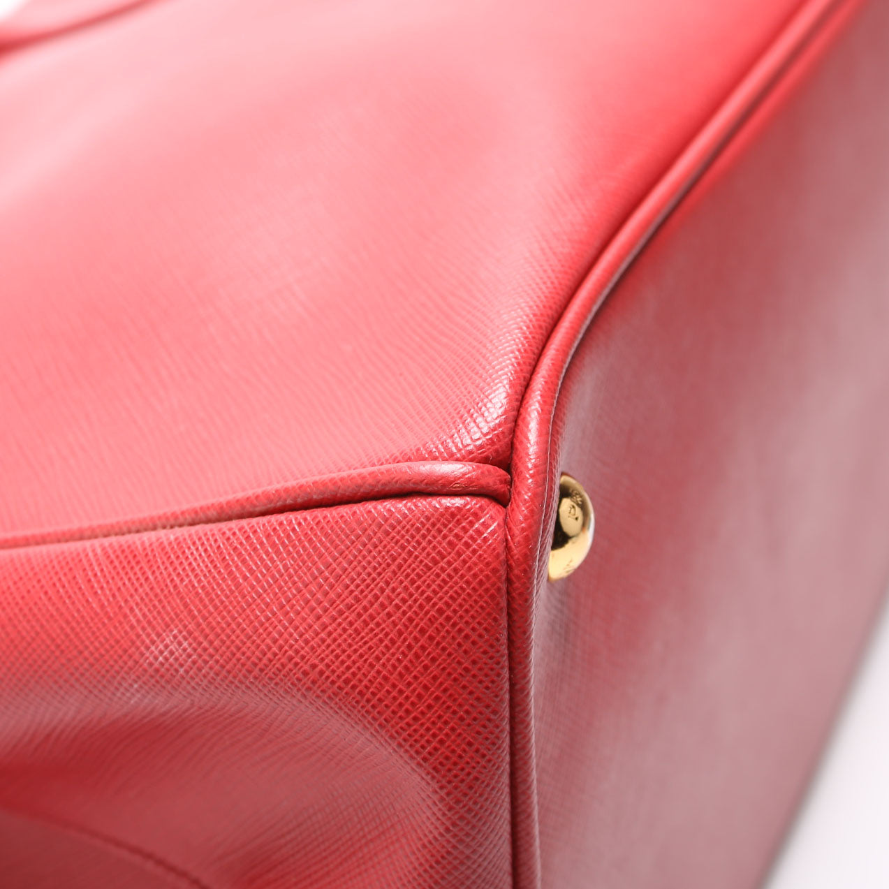 Saffiano Galleria Large Red