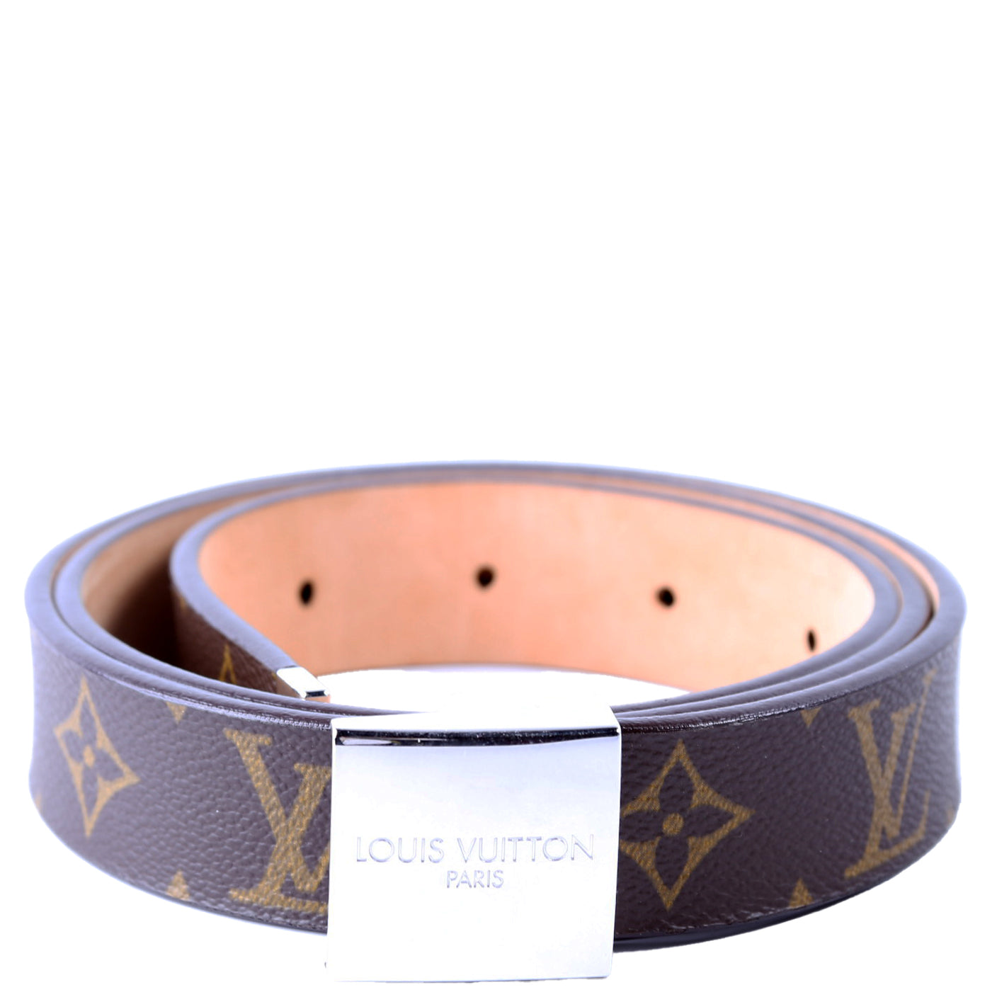 Sqaure Logo 30MM Monogram Belt Size 95/38