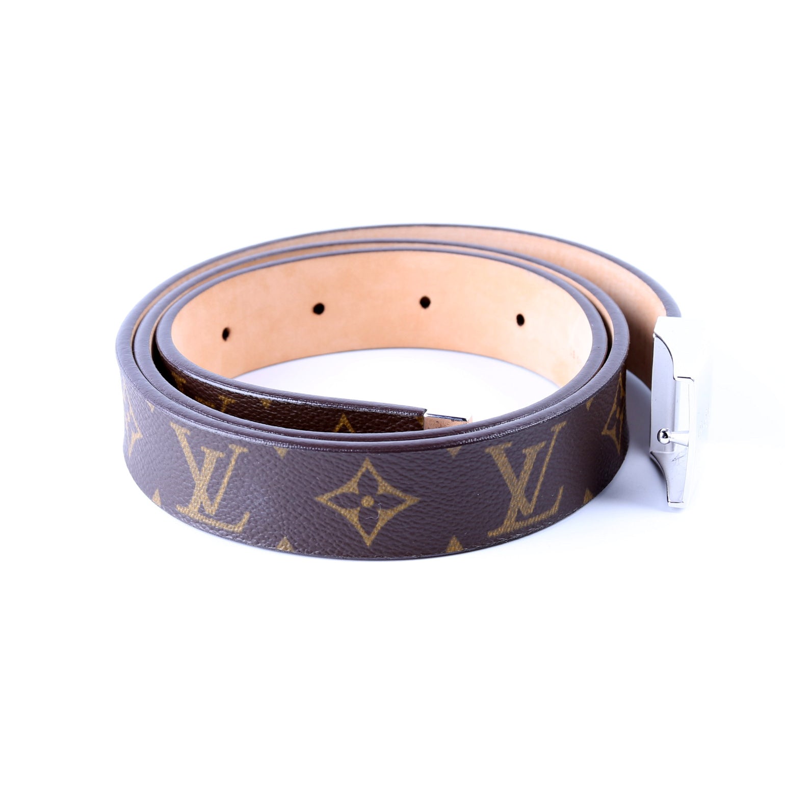 Sqaure Logo 30MM Monogram Belt Size 95/38
