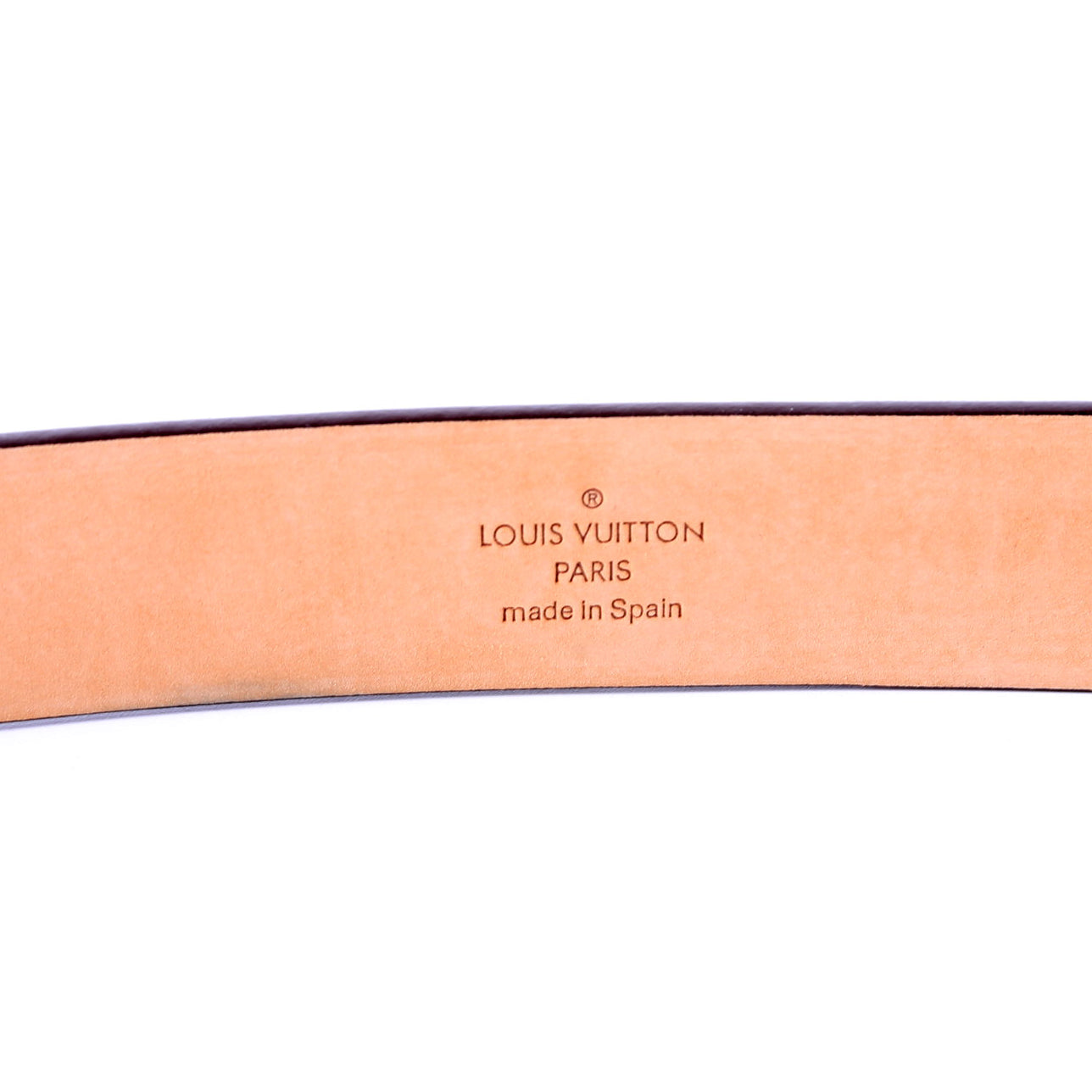 Sqaure Logo 30MM Monogram Belt Size 95/38