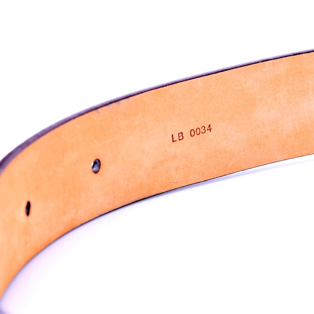 Sqaure Logo 30MM Monogram Belt Size 95/38