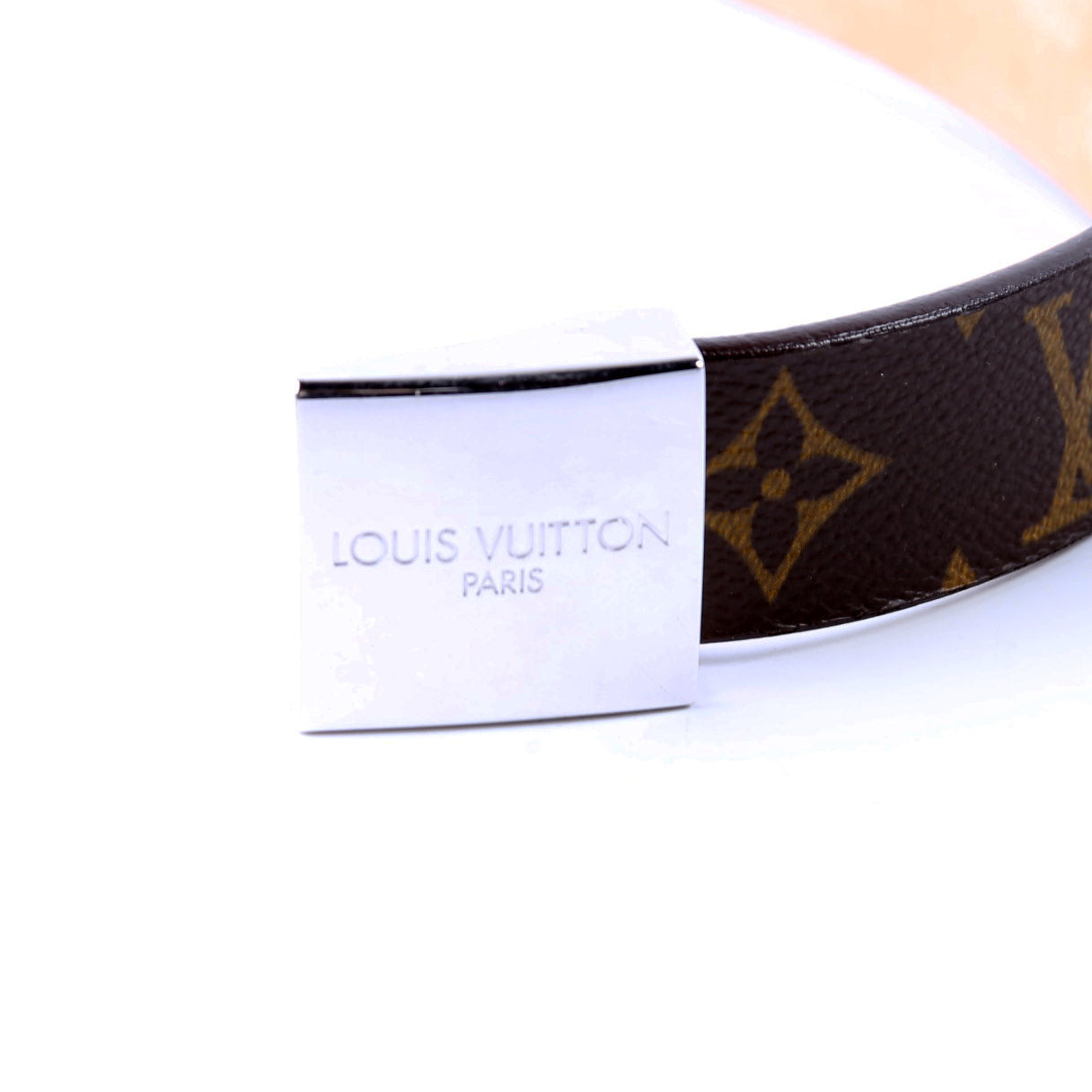 Sqaure Logo 30MM Monogram Belt Size 95/38