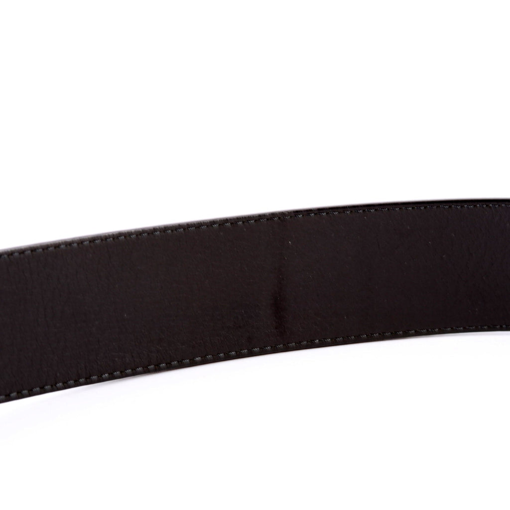 LV Optic 40MM Reversible Leather Belt Size 90/36 Black