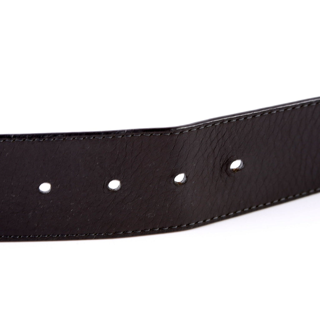 LV Optic 40MM Reversible Leather Belt Size 90/36 Black