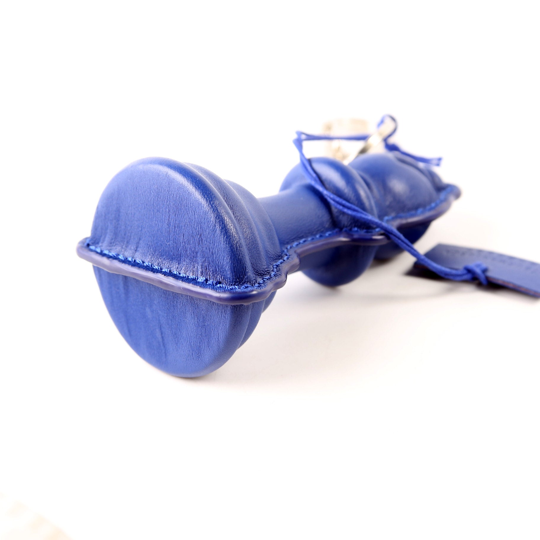 Leather Chess Charm Blue