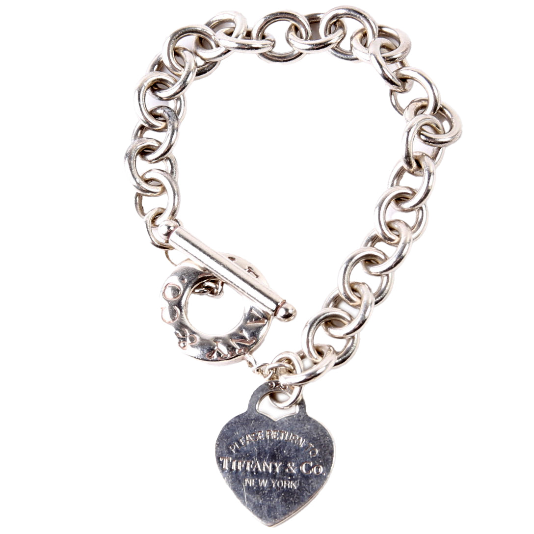Toggle Heart Please Return To Bracelet 925