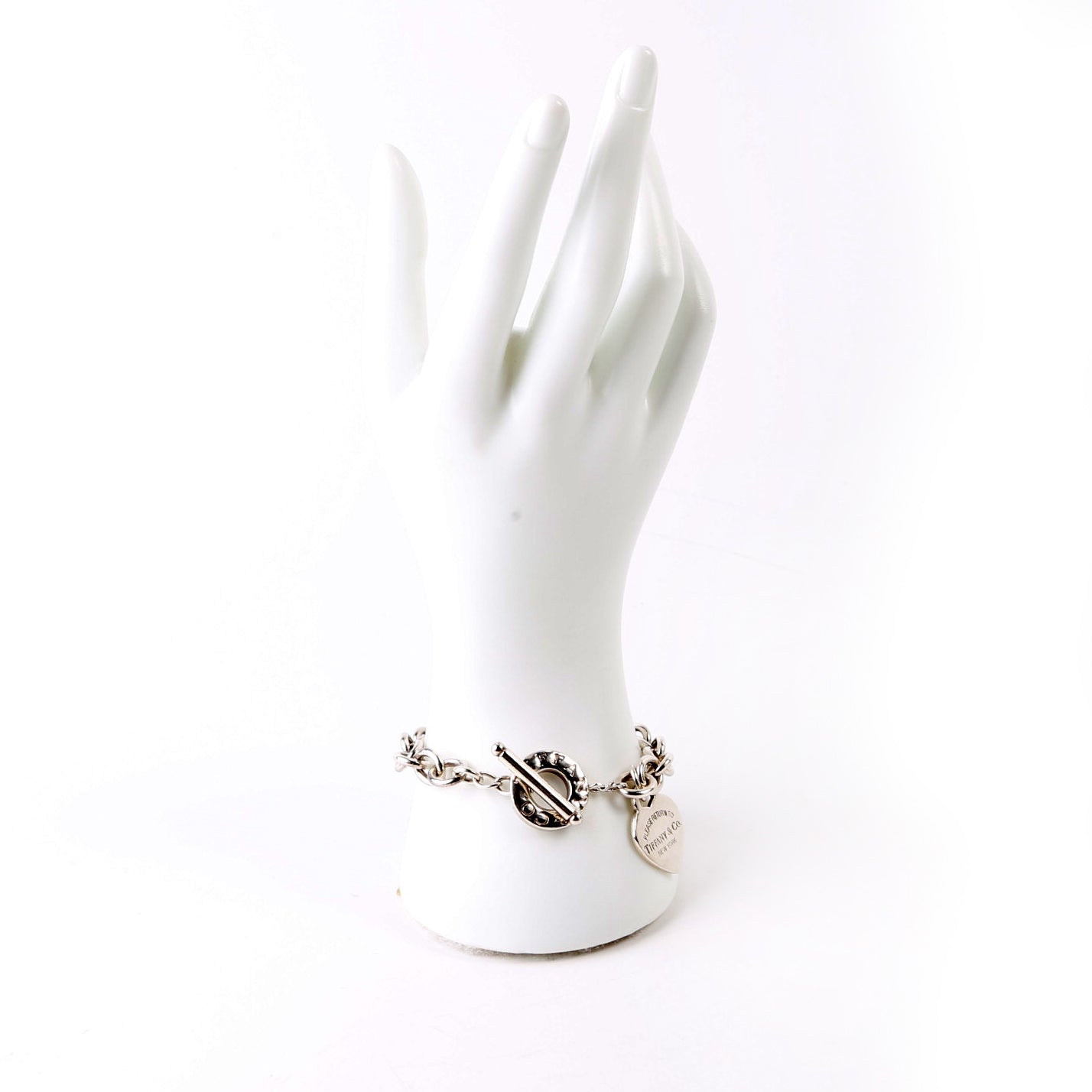 Toggle Heart Please Return To Bracelet 925