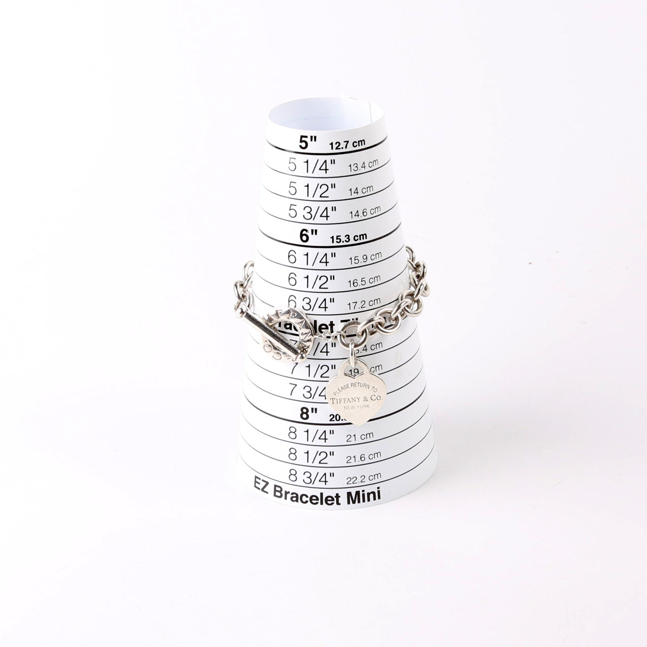 Toggle Heart Please Return To Bracelet 925