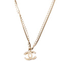 CC Multi Strand Long Necklace Champagne