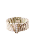 Somerset Diamond Mesh Ring Size 5.5 925