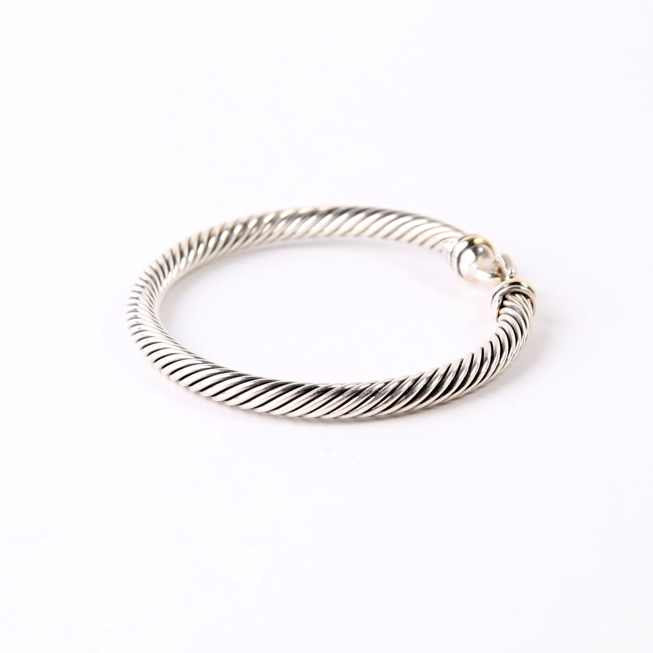 Classic Cable 5MM Buckle Bracelet 925/585