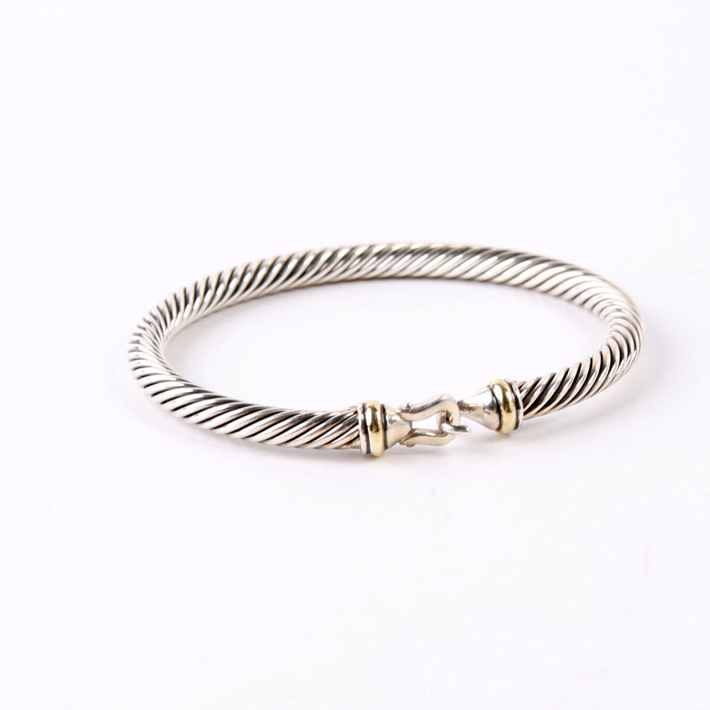 Classic Cable 5MM Buckle Bracelet 925/585