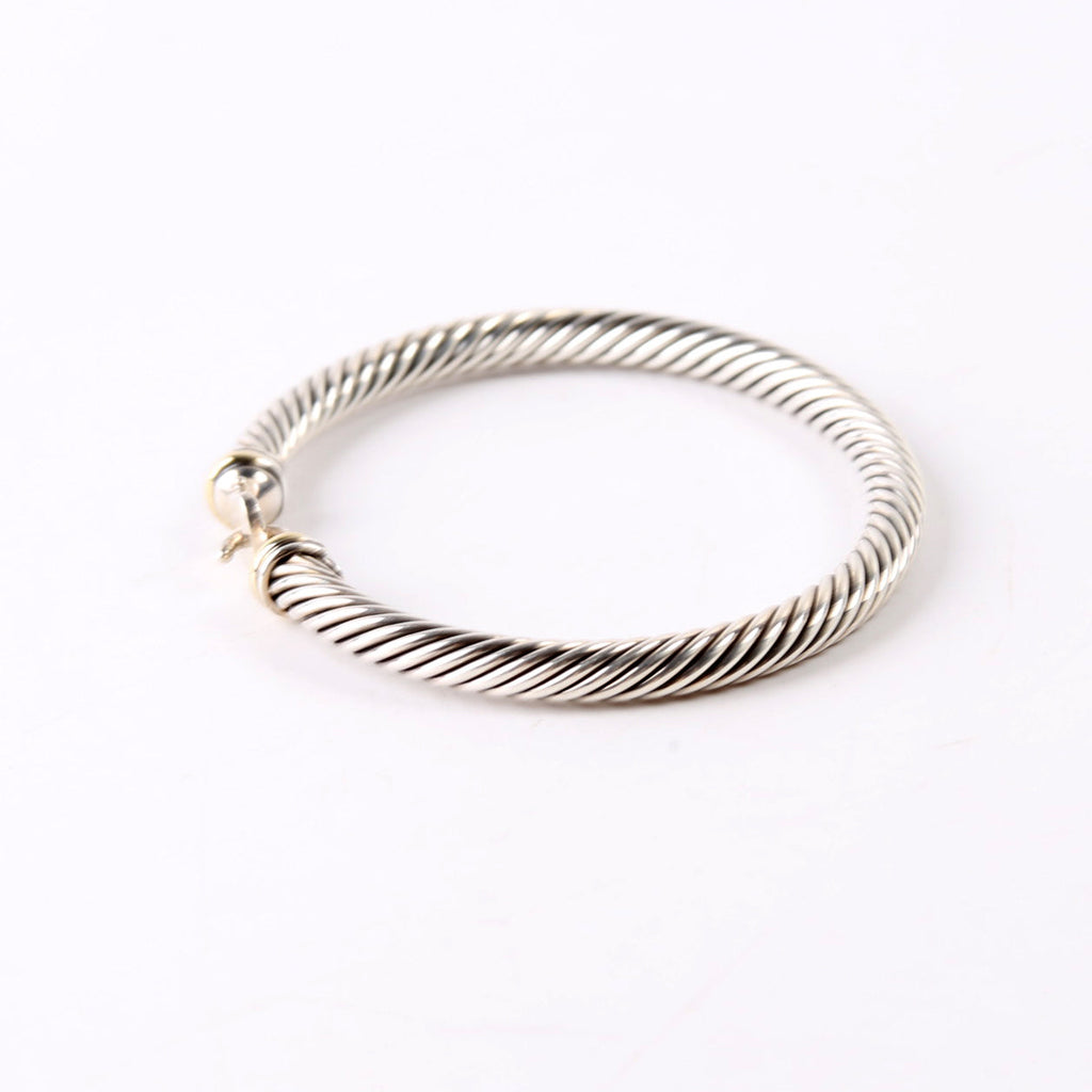 Classic Cable 5MM Buckle Bracelet 925/585