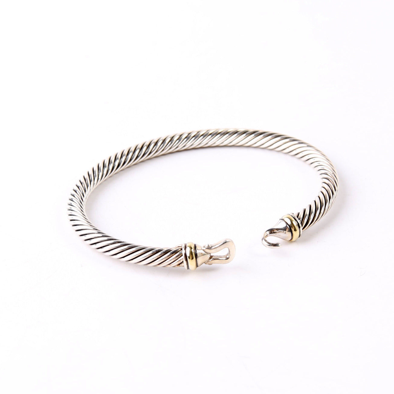 Classic Cable 5MM Buckle Bracelet 925/585