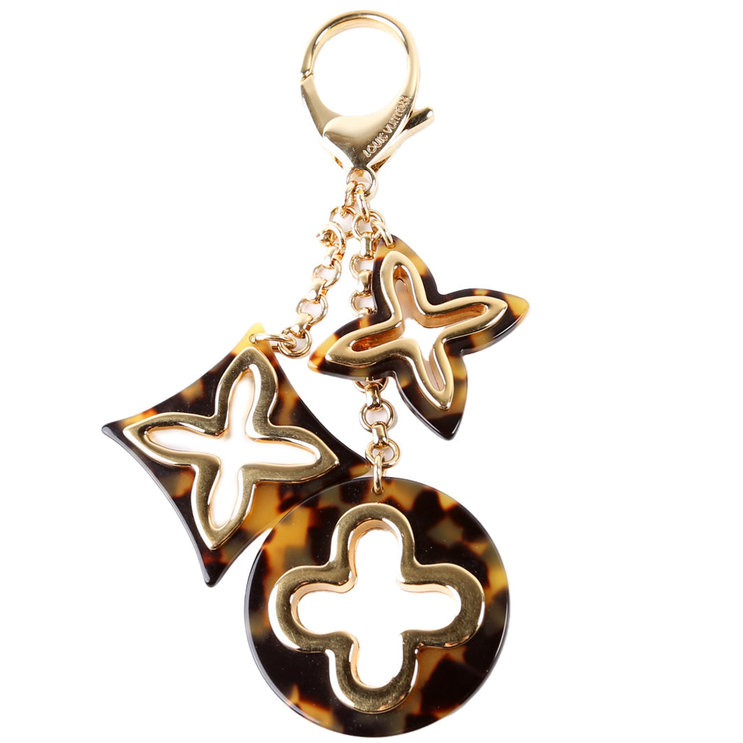 Insolence Bag Charm Brown/Gold