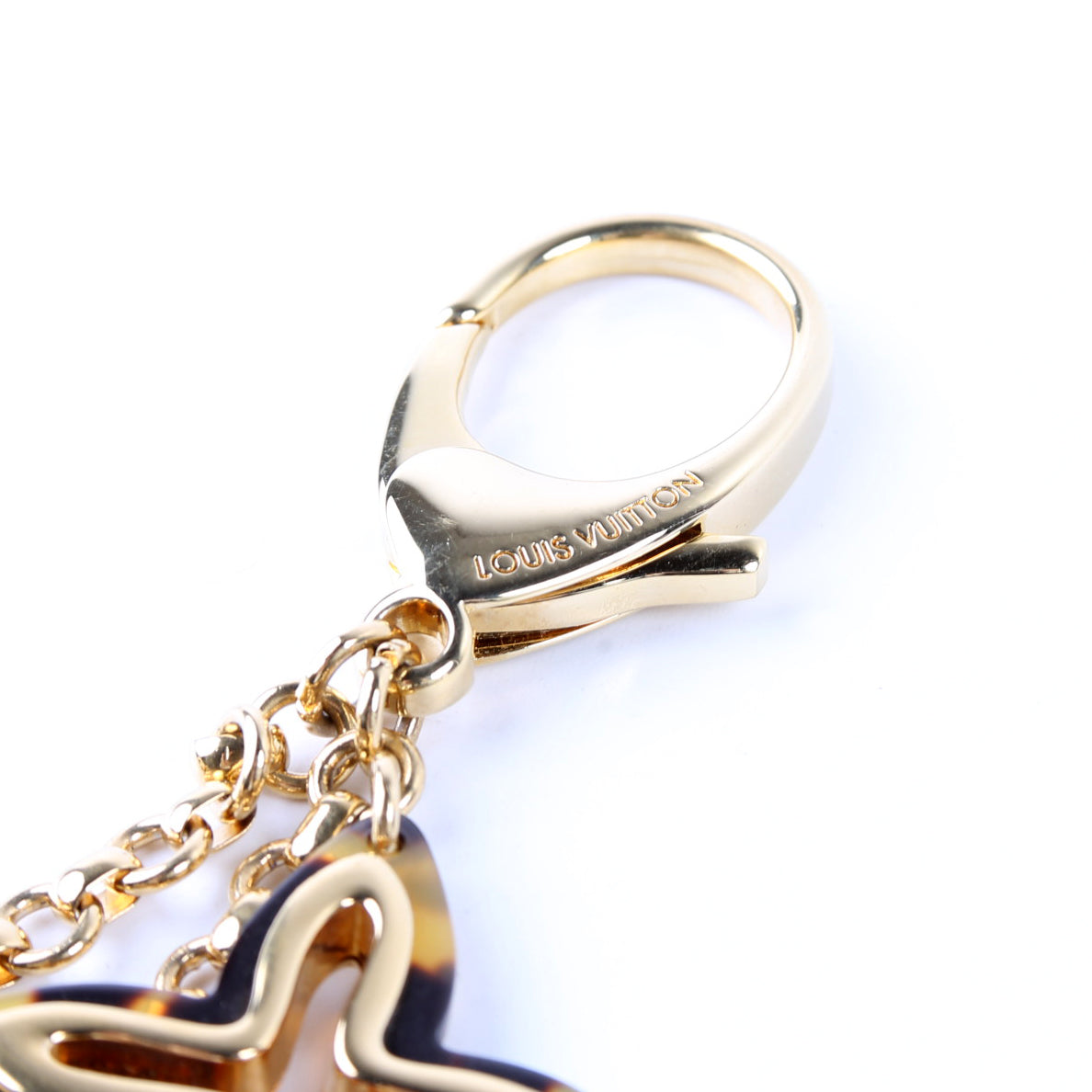Insolence Bag Charm Brown/Gold