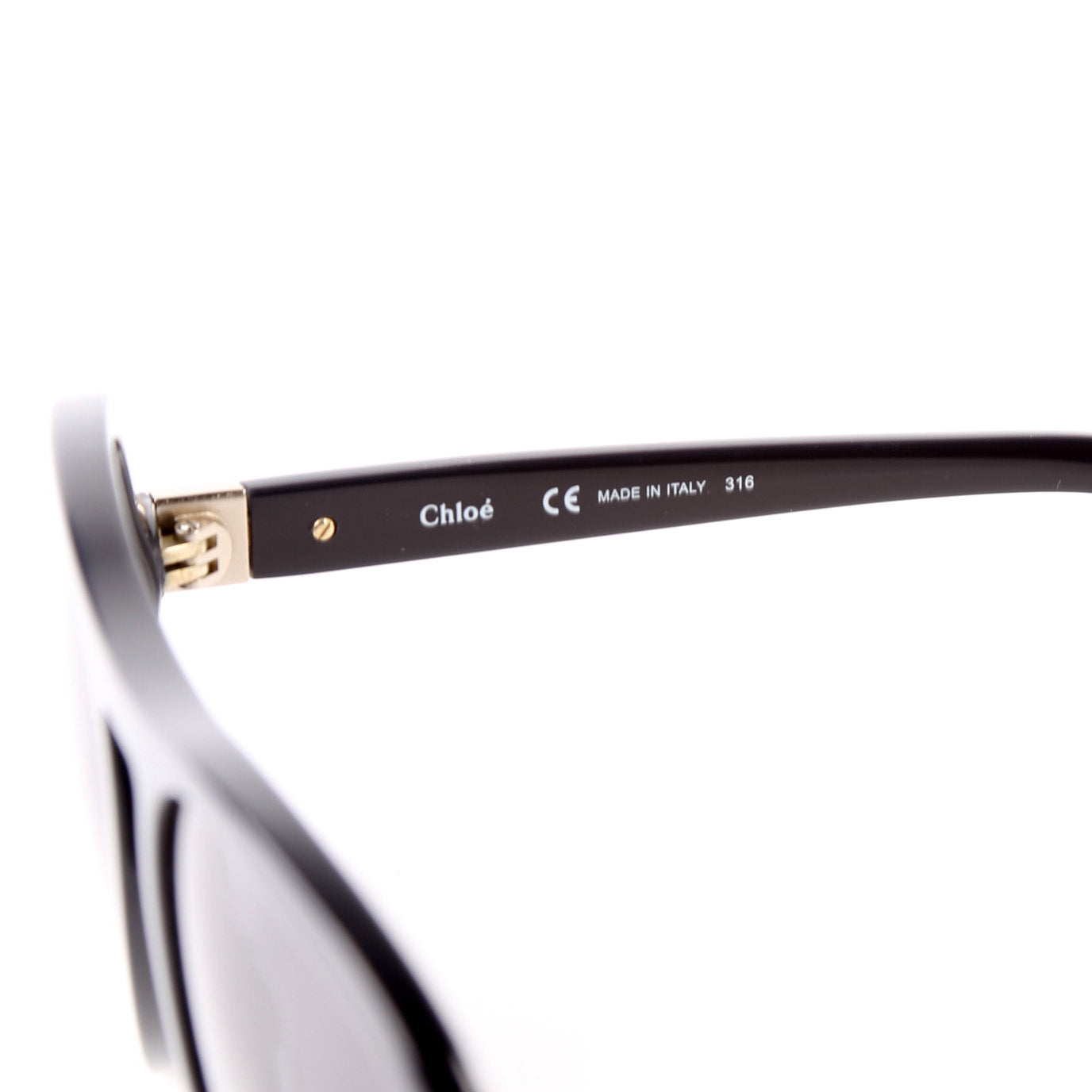 CE716S Oversized Pilot Sunglasses Black