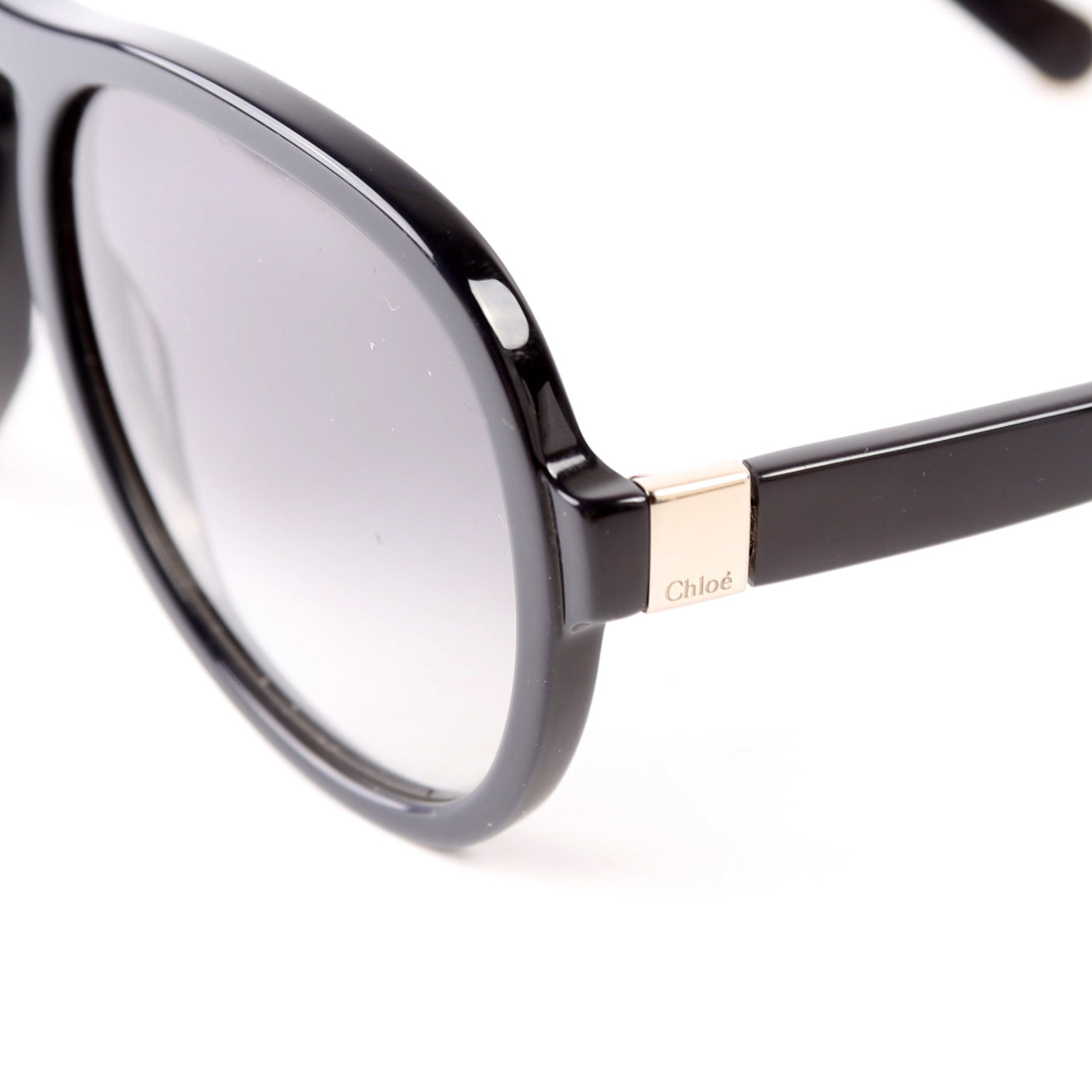 CE716S Oversized Pilot Sunglasses Black