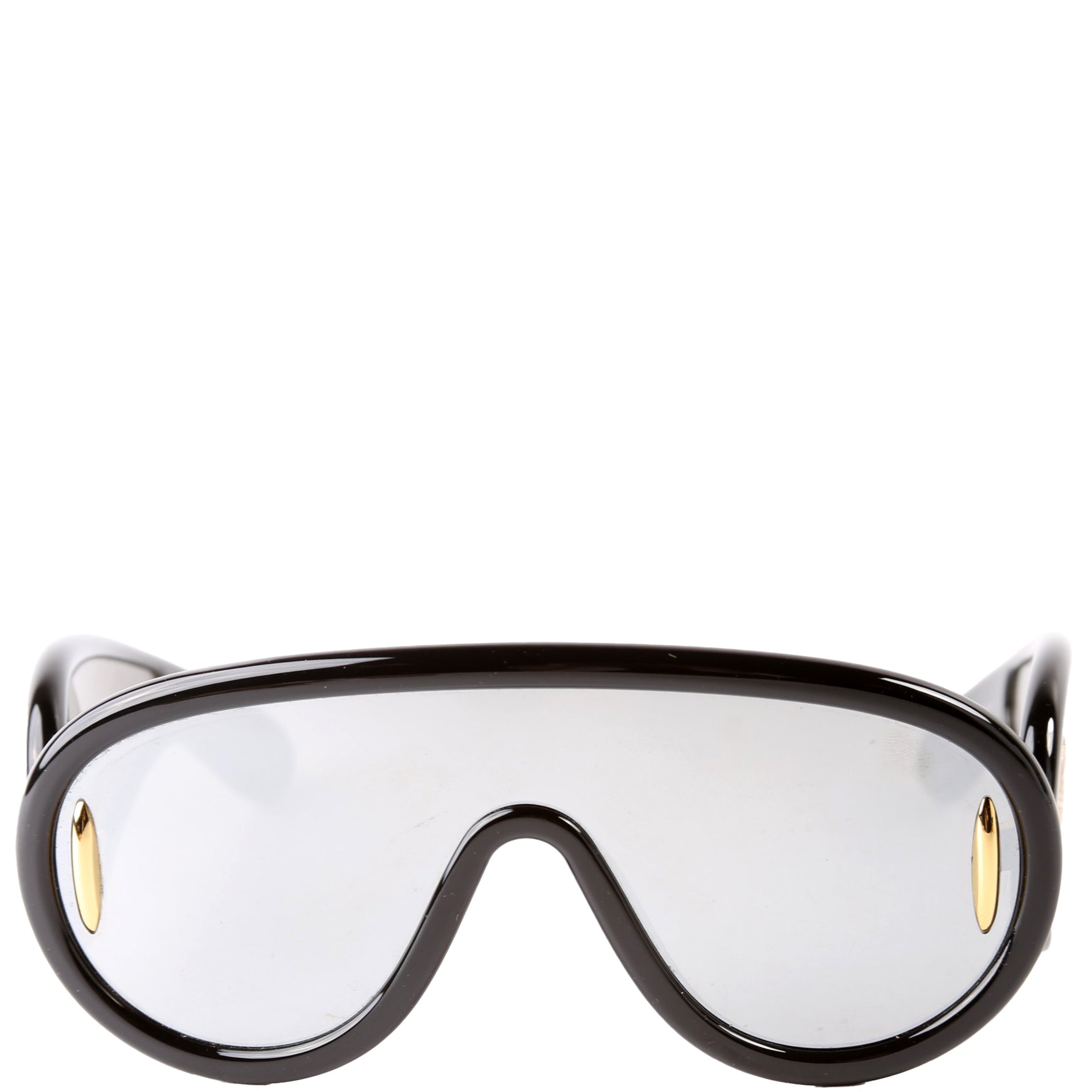 LW40108I Wave Mask Sunglasses Black