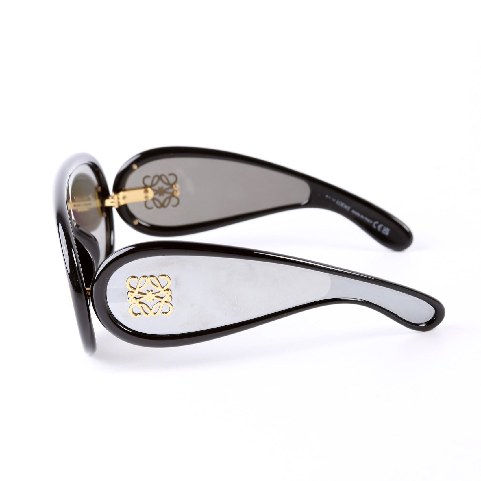 LW40108I Wave Mask Sunglasses Black