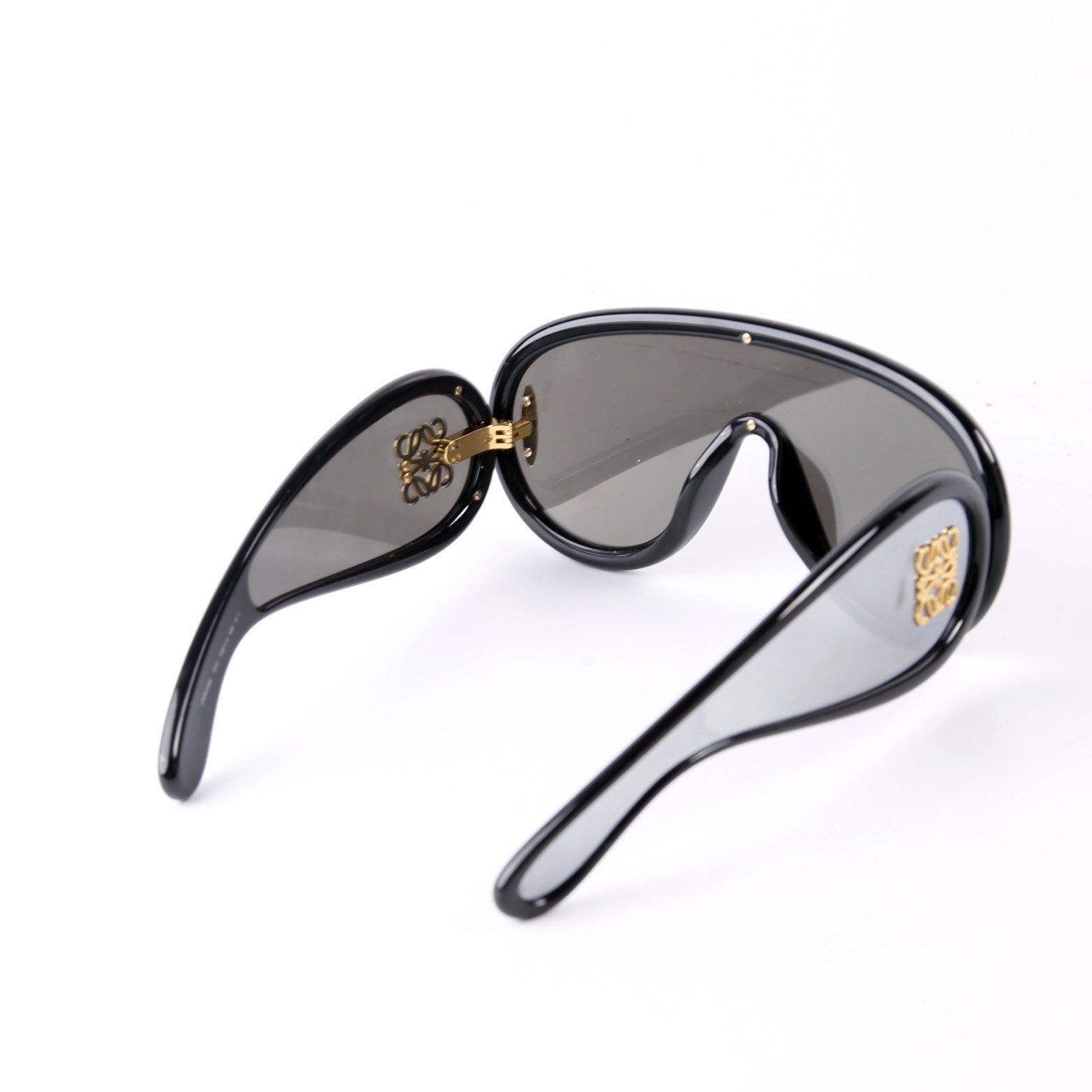 LW40108I Wave Mask Sunglasses Black