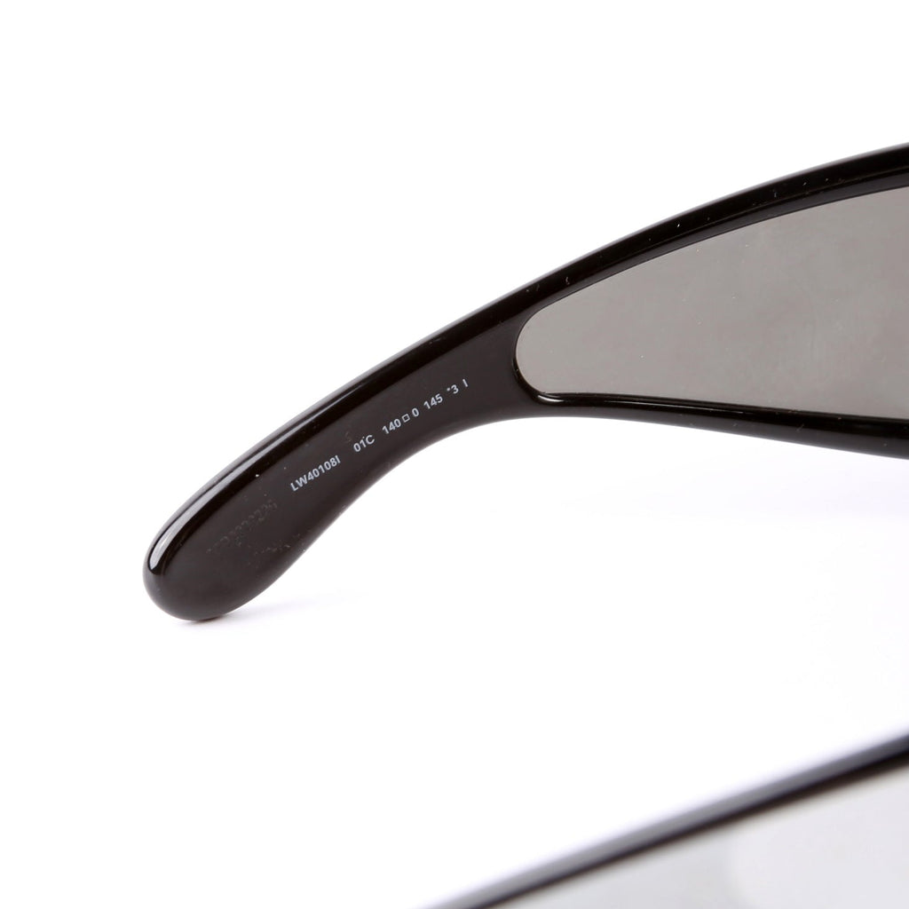 LW40108I Wave Mask Sunglasses Black