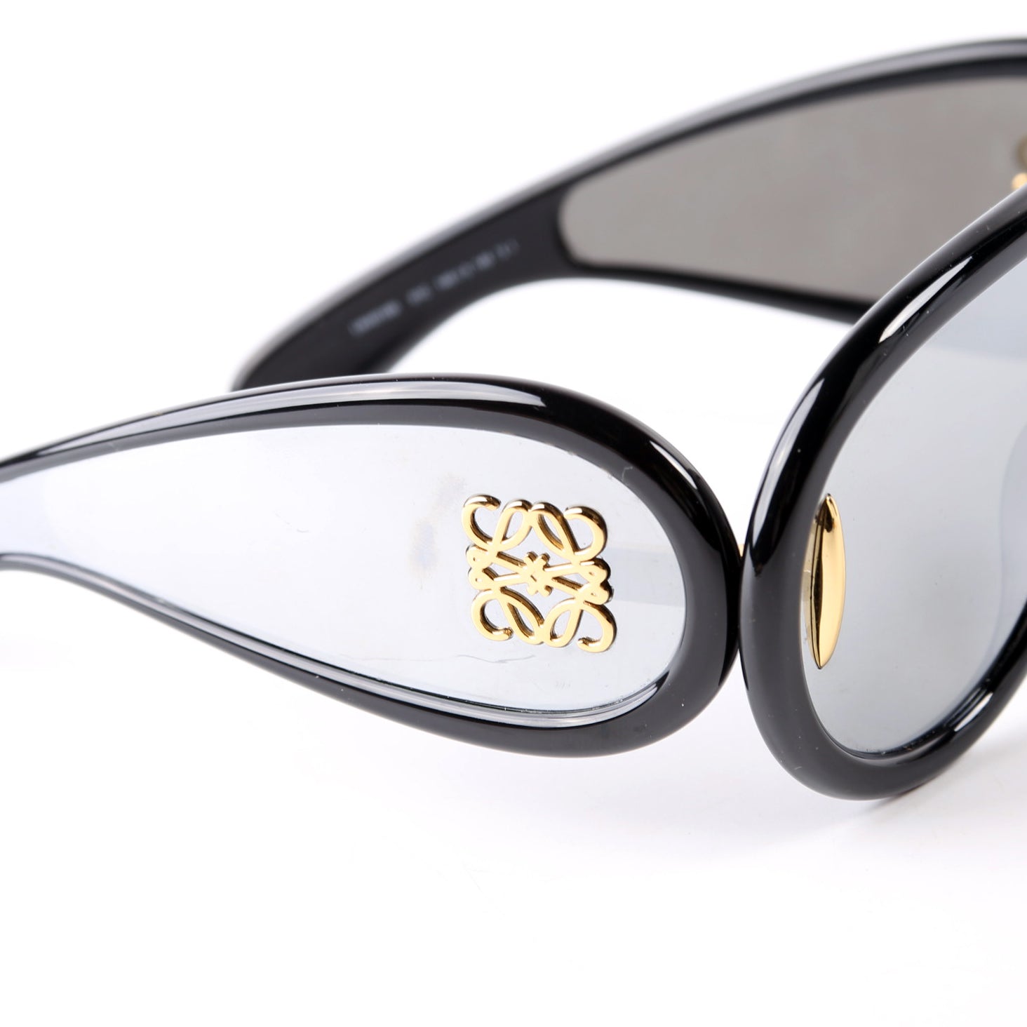 LW40108I Wave Mask Sunglasses Black