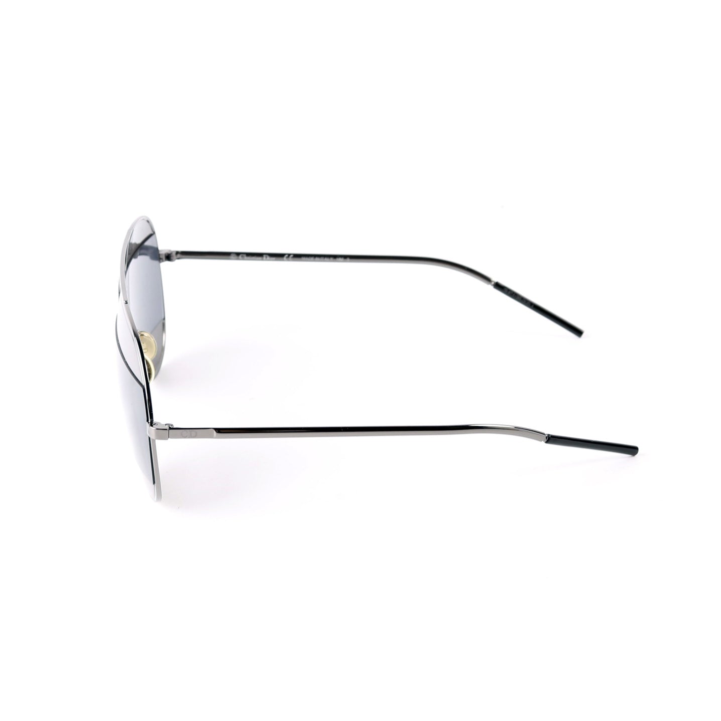 KJ1R Dior Split 1 Aviator Sunglasses Black