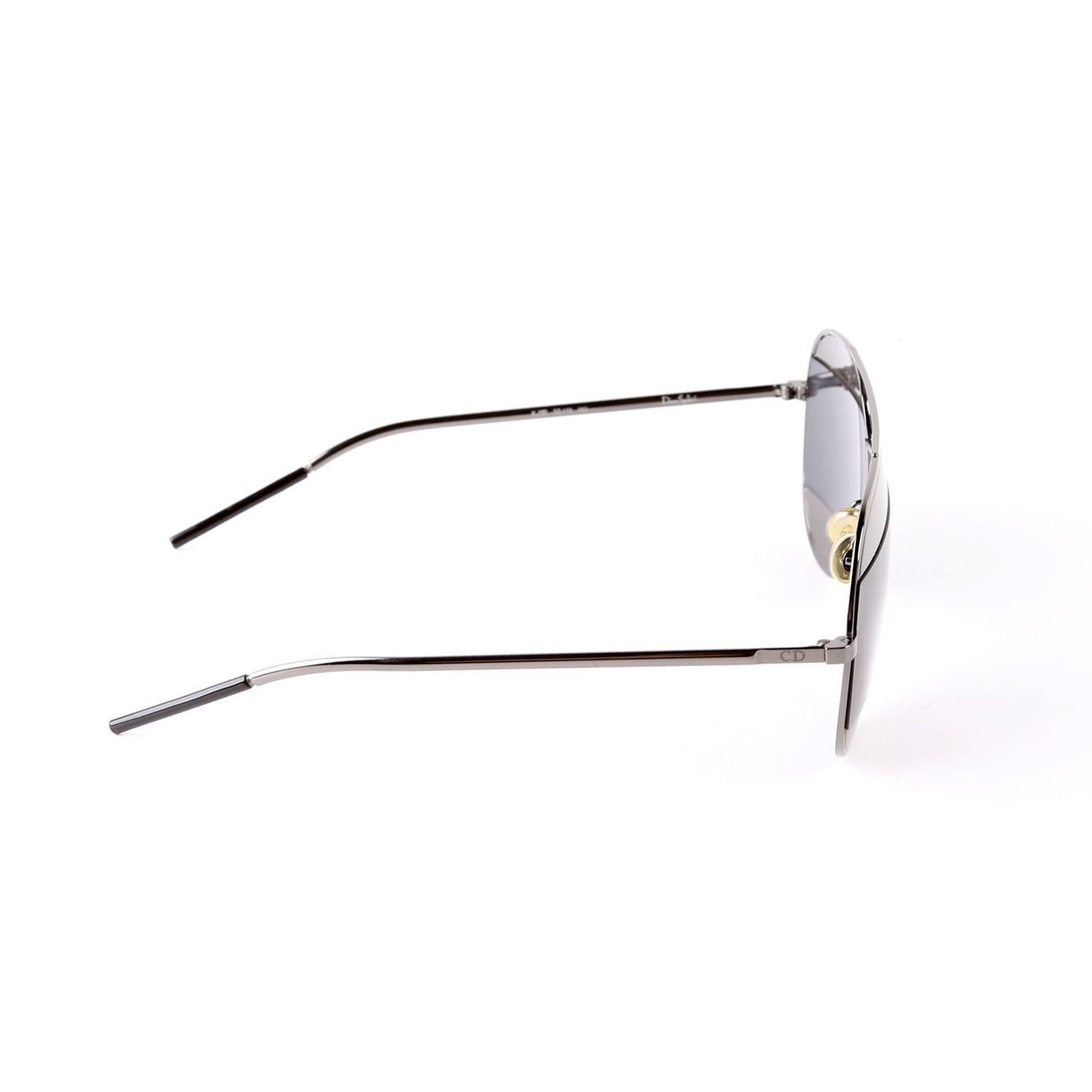 KJ1R Dior Split 1 Aviator Sunglasses Black