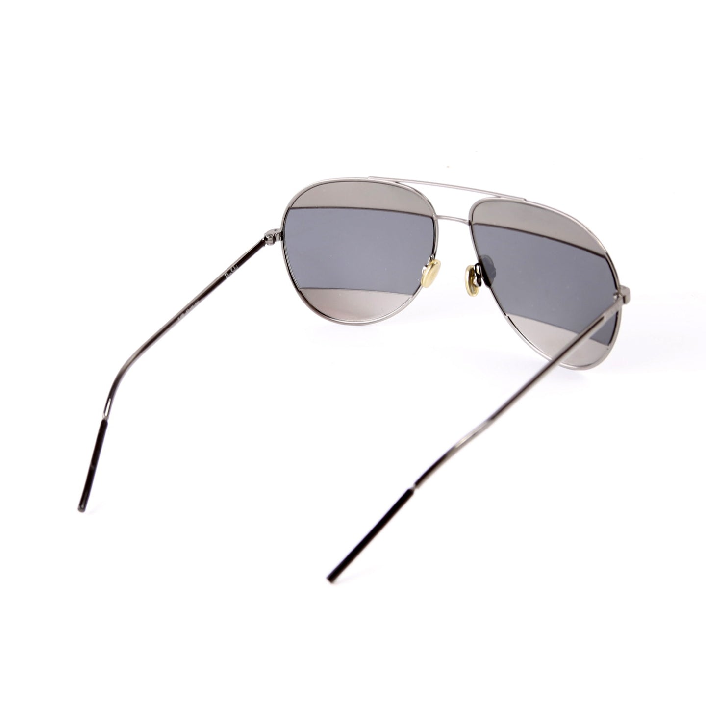 KJ1R Dior Split 1 Aviator Sunglasses Black